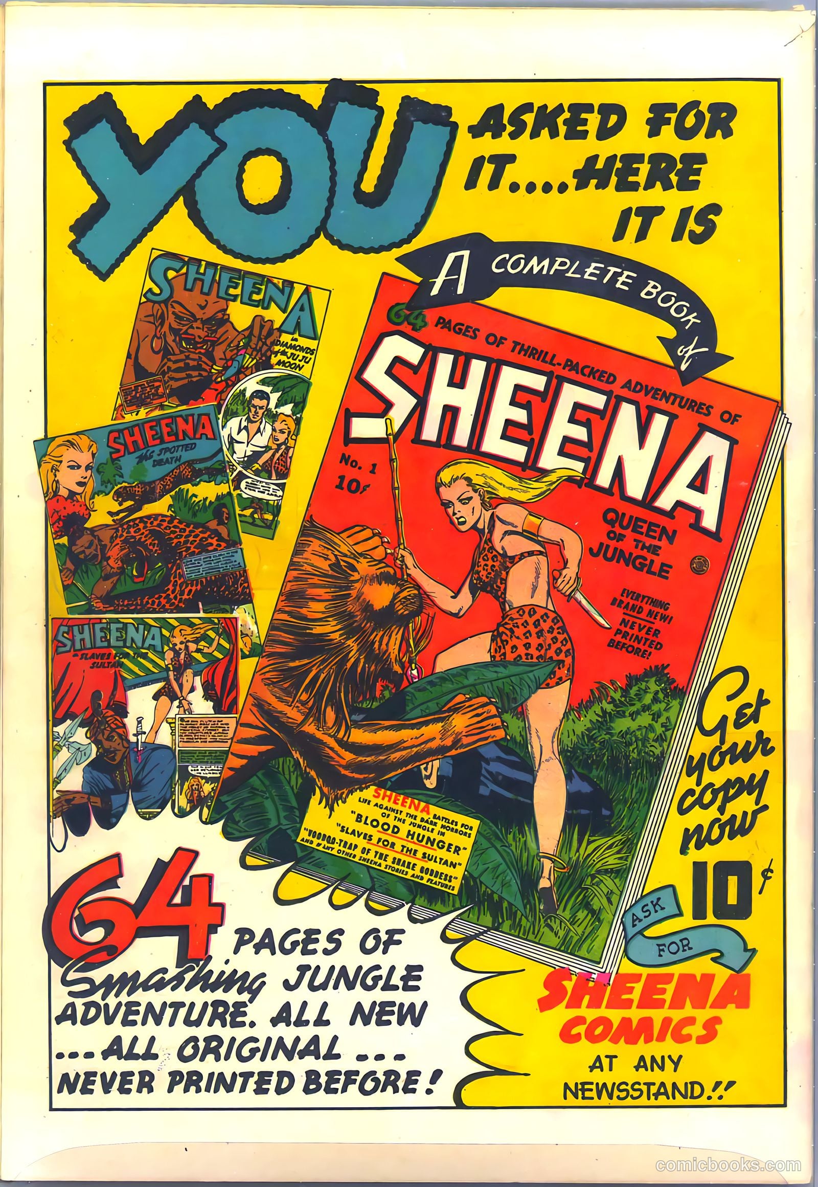 Rangers Comics #4 (1942) — page 67 of 67