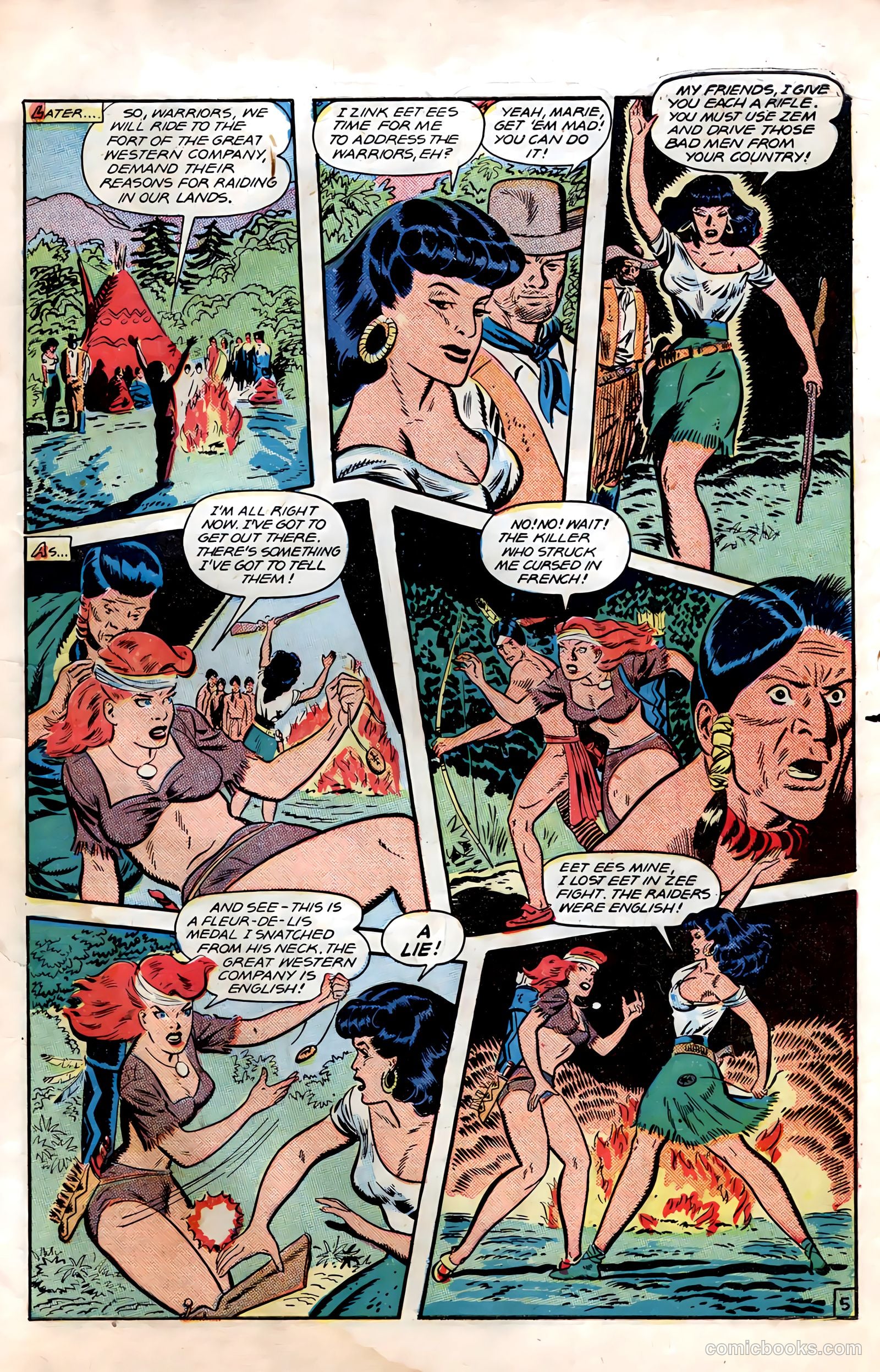 Rangers Comics #40 (1948) — page 8 of 53
