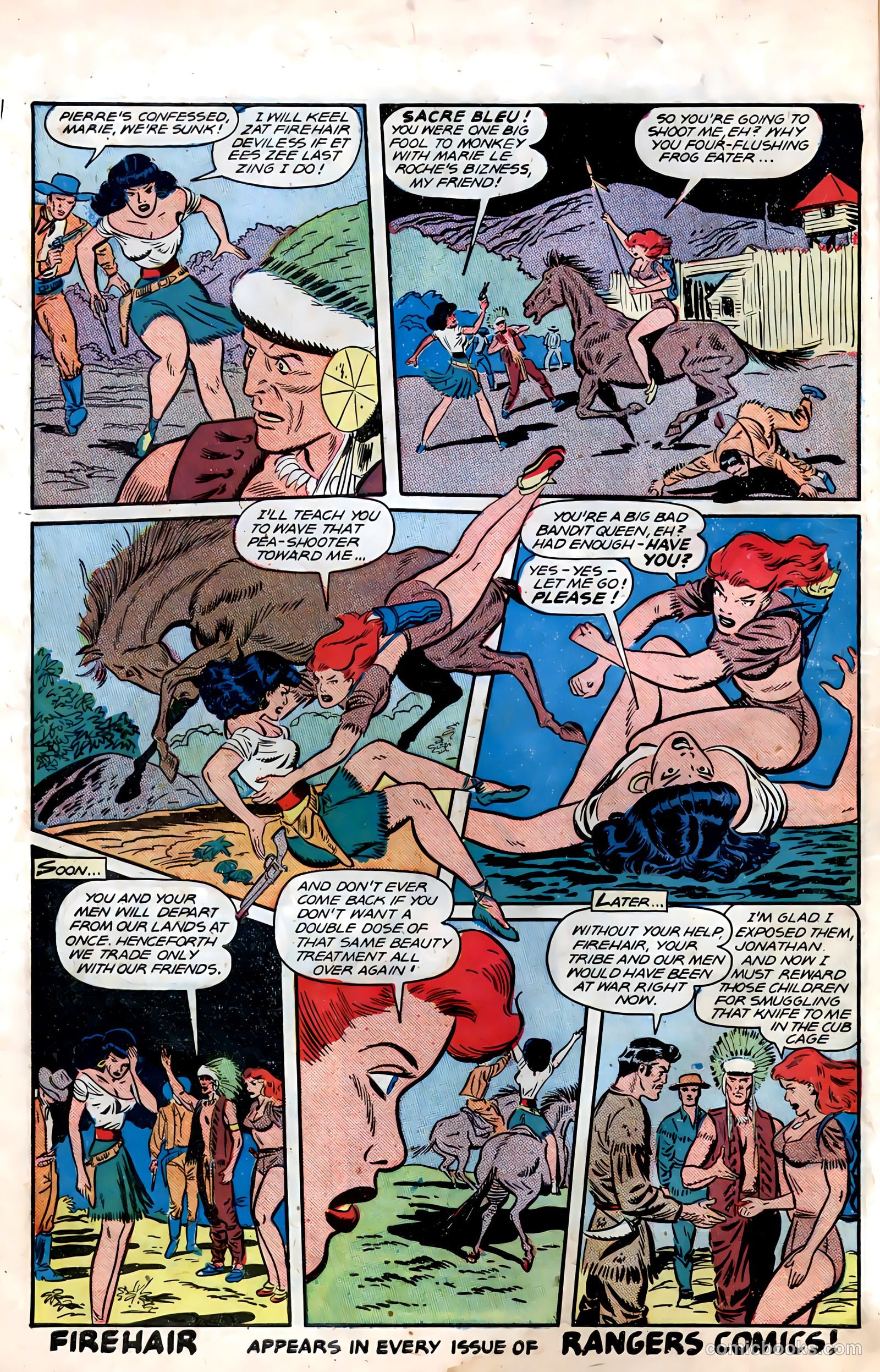 Rangers Comics #40 (1948) — page 13 of 53
