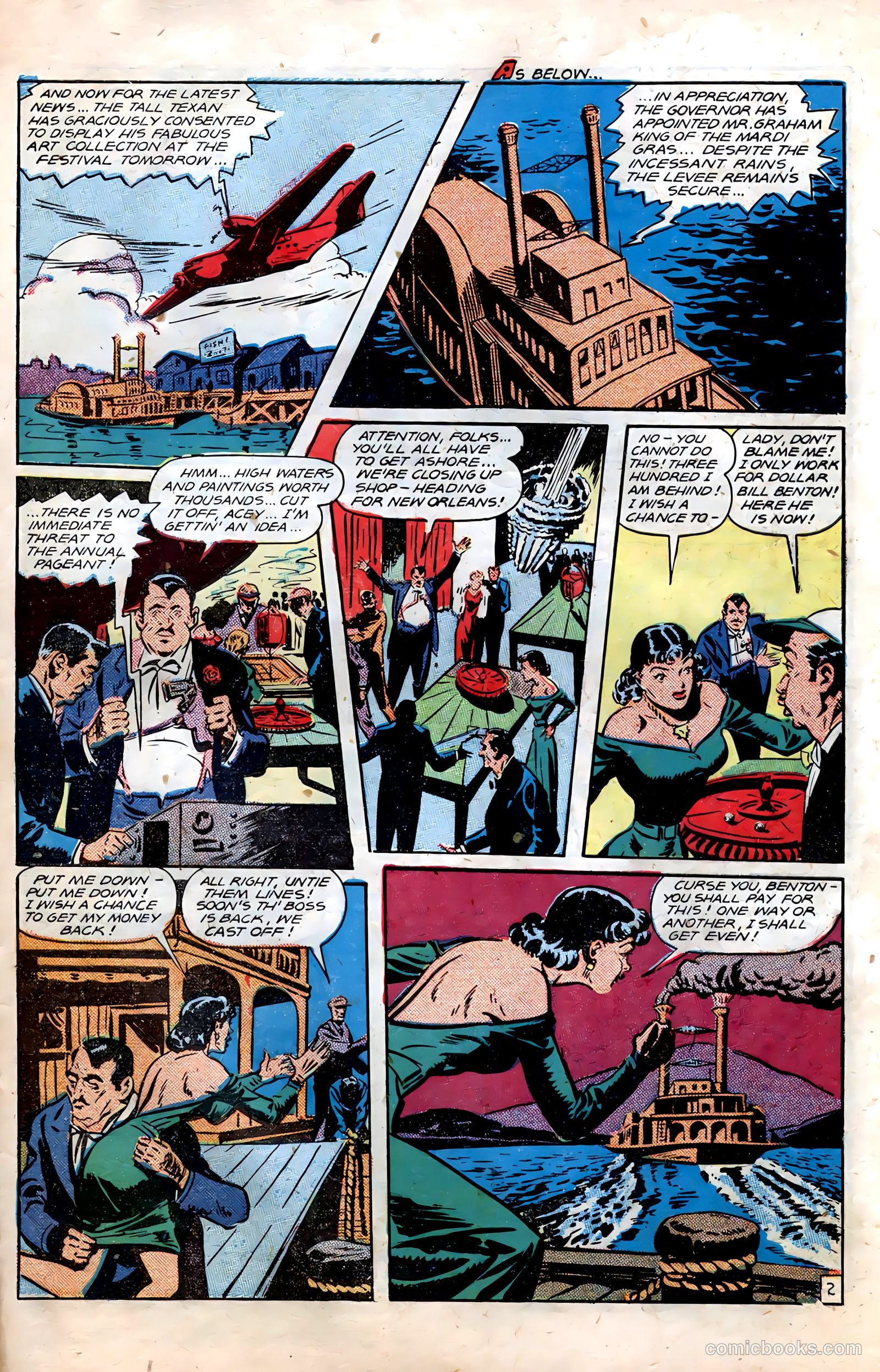 Rangers Comics #40 (1948) — page 40 of 53