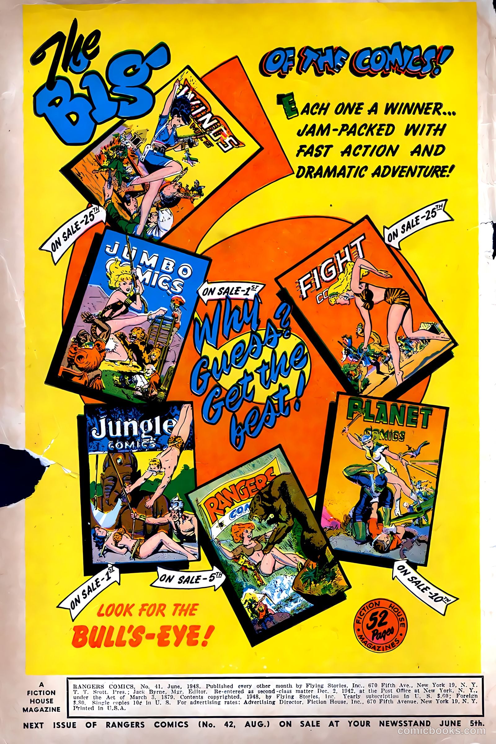 Rangers Comics #41 (1948) — page 2 of 52