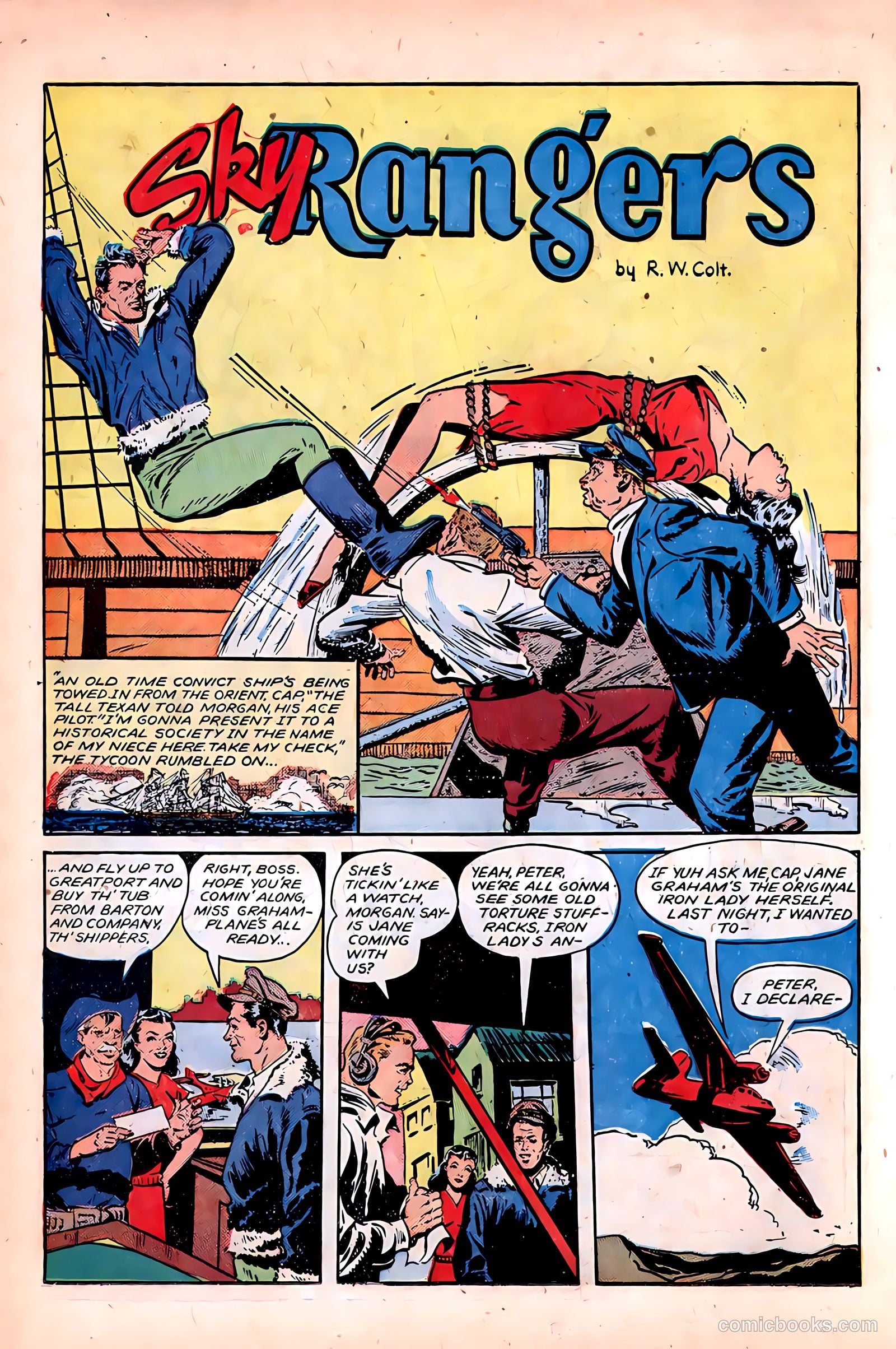 Rangers Comics #41 (1948) — page 36 of 52