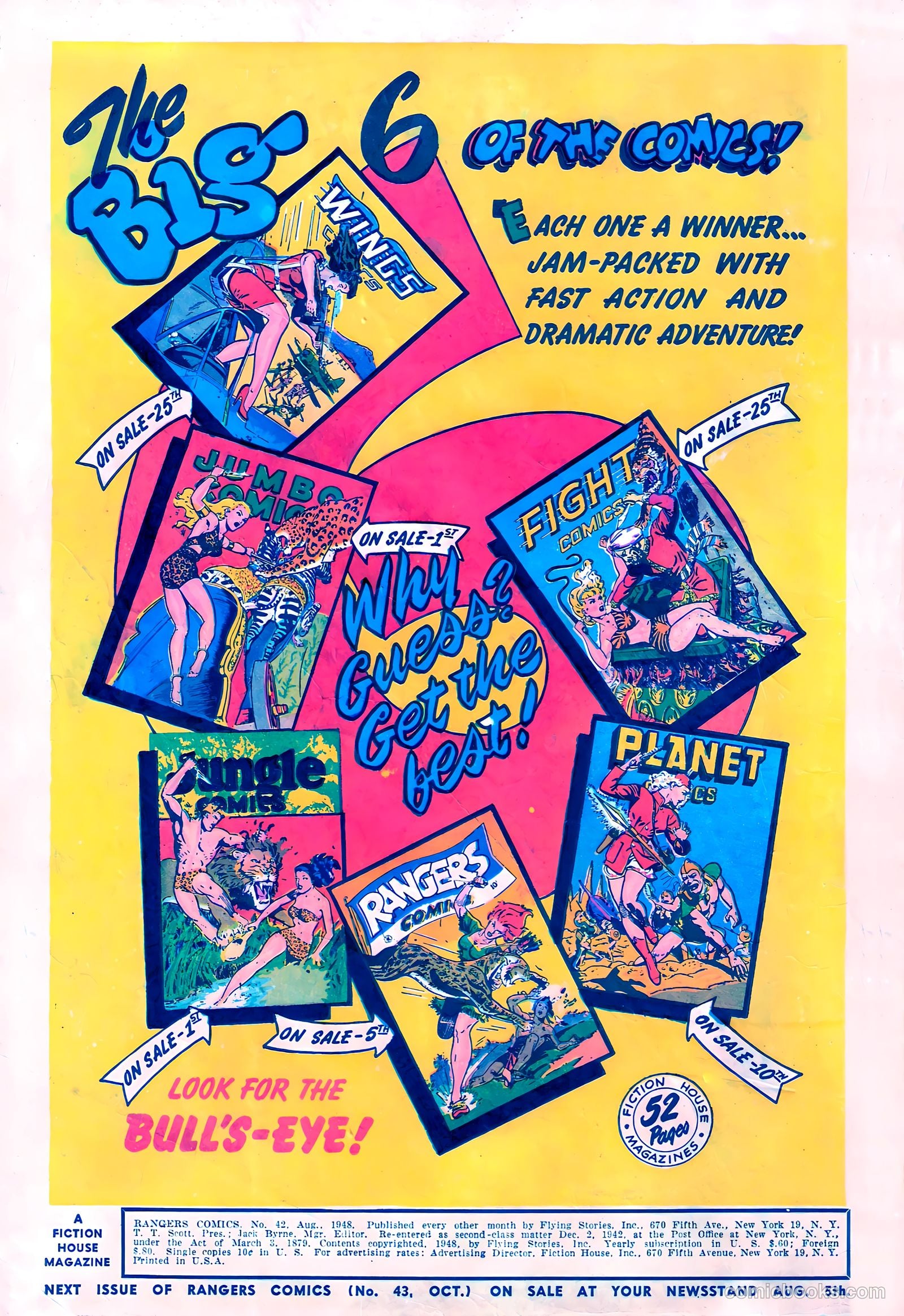 Rangers Comics #42 (1948) — page 2 of 52