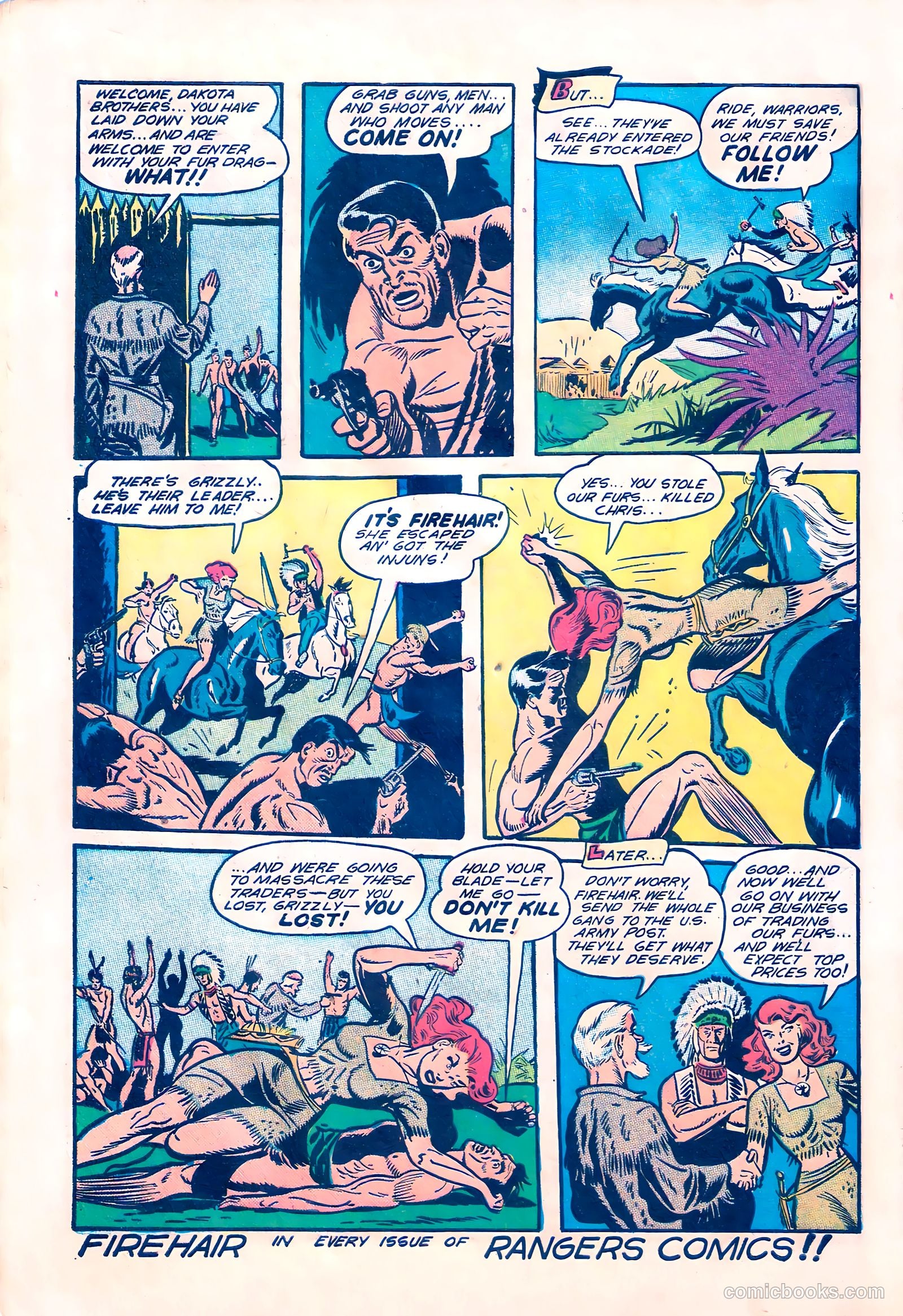 Rangers Comics #42 (1948) — page 12 of 52