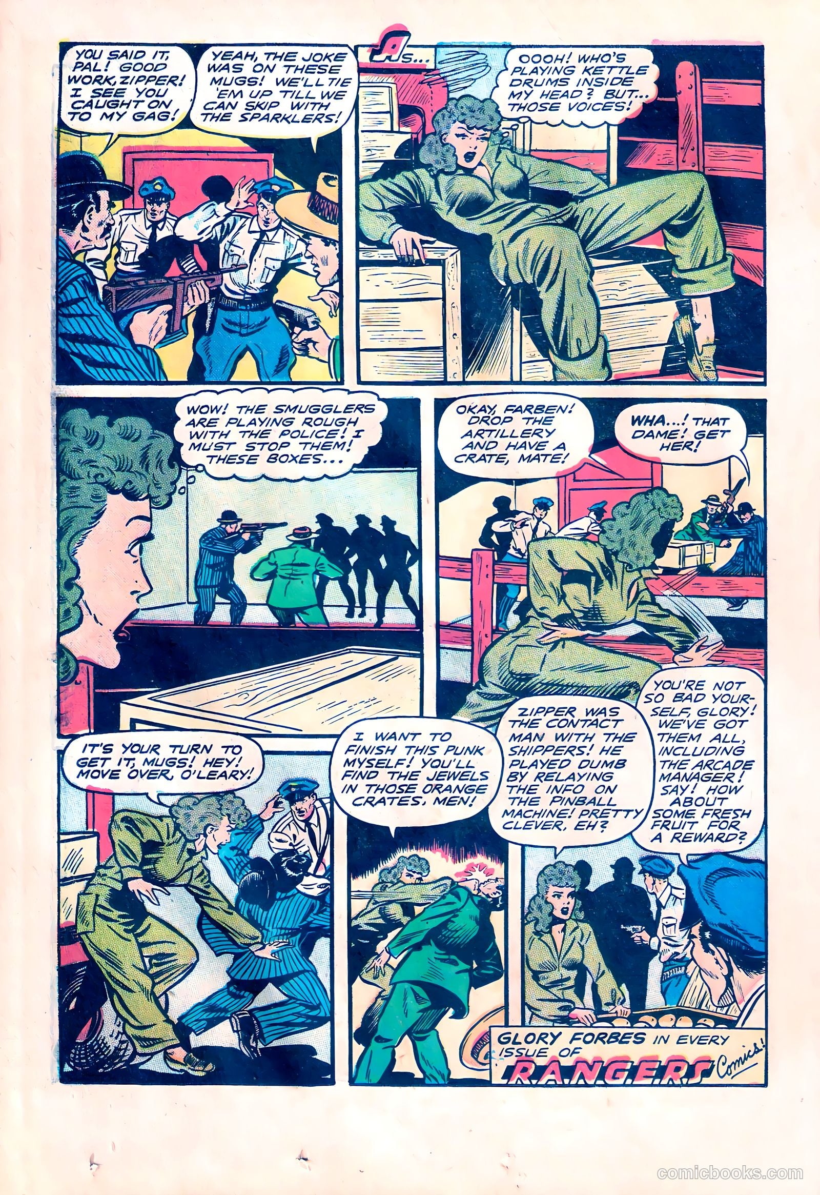 Rangers Comics #42 (1948) — page 34 of 52