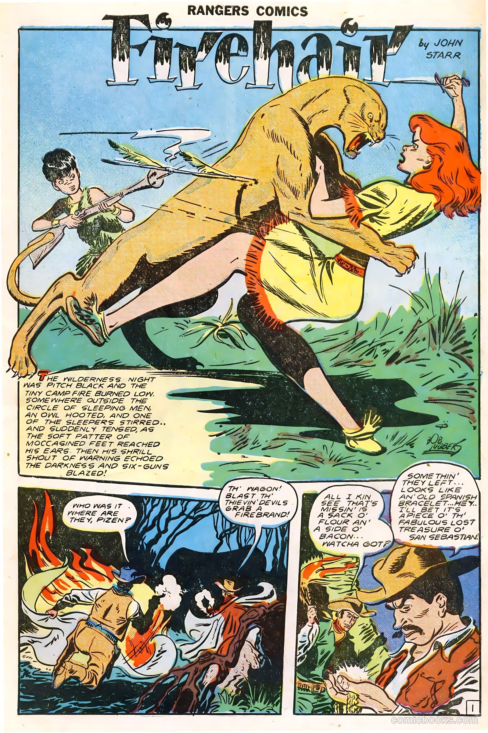 Rangers Comics #43 (1954) — page 3 of 52