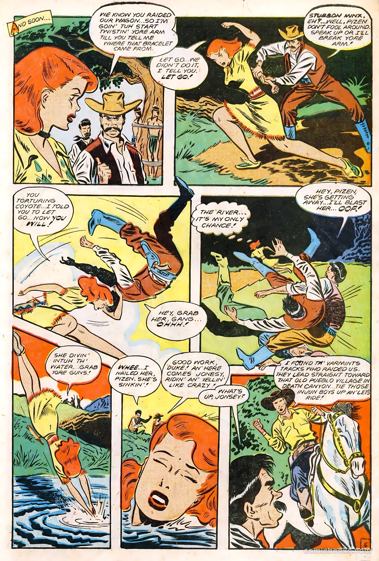 Rangers Comics #43 (1954) — page 7 of 52