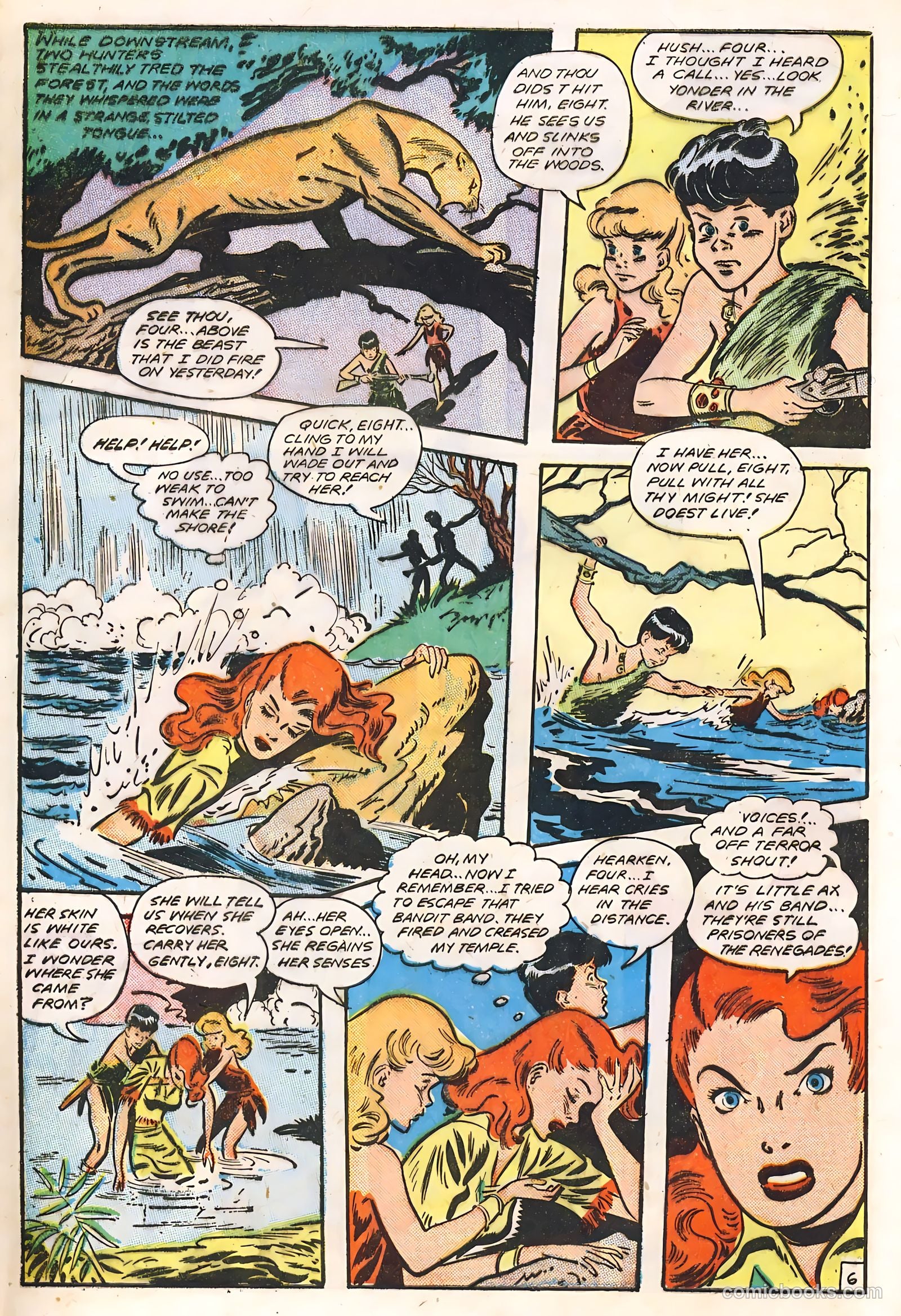 Rangers Comics #43 (1954) — page 8 of 52