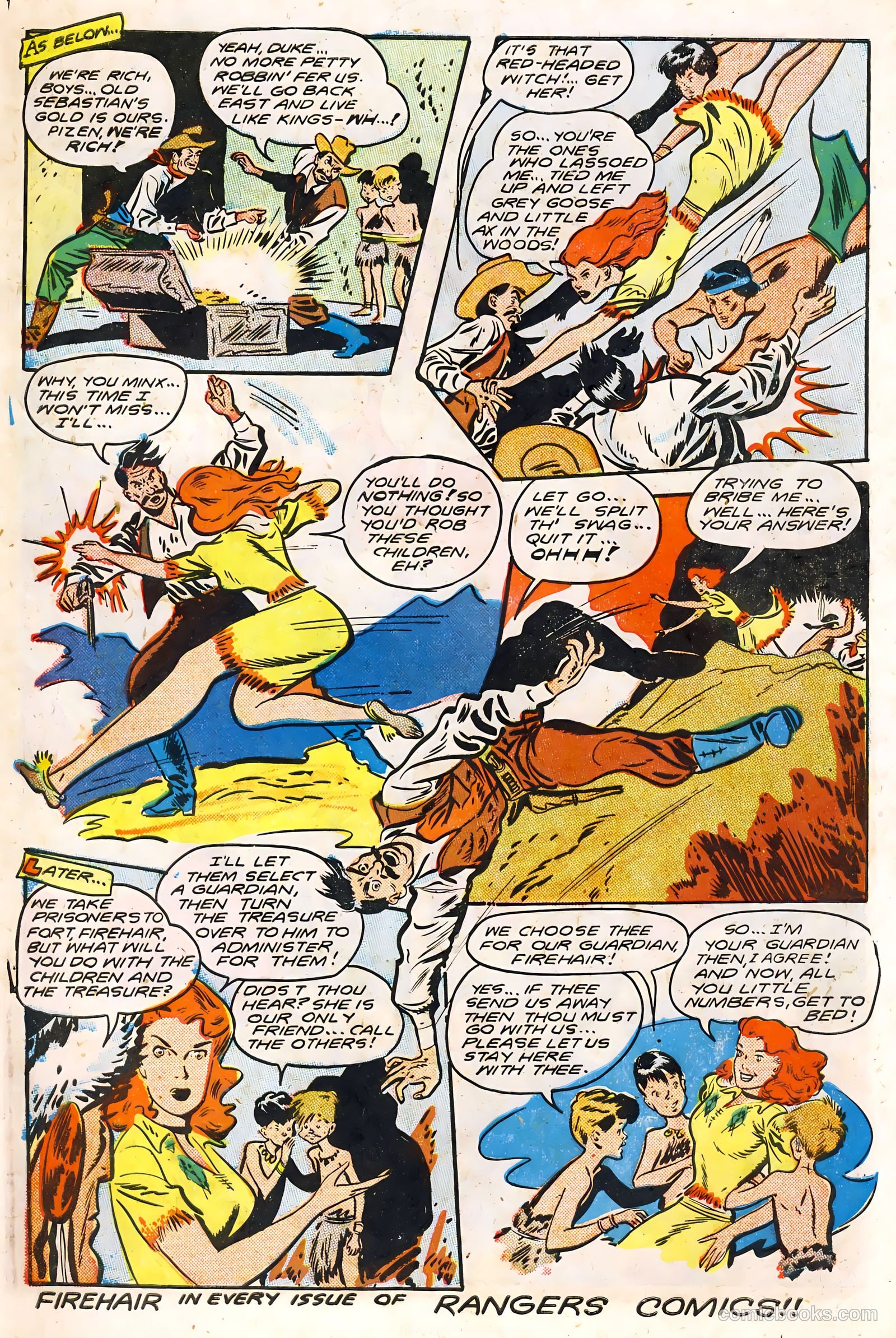 Rangers Comics #43 (1954) — page 12 of 52