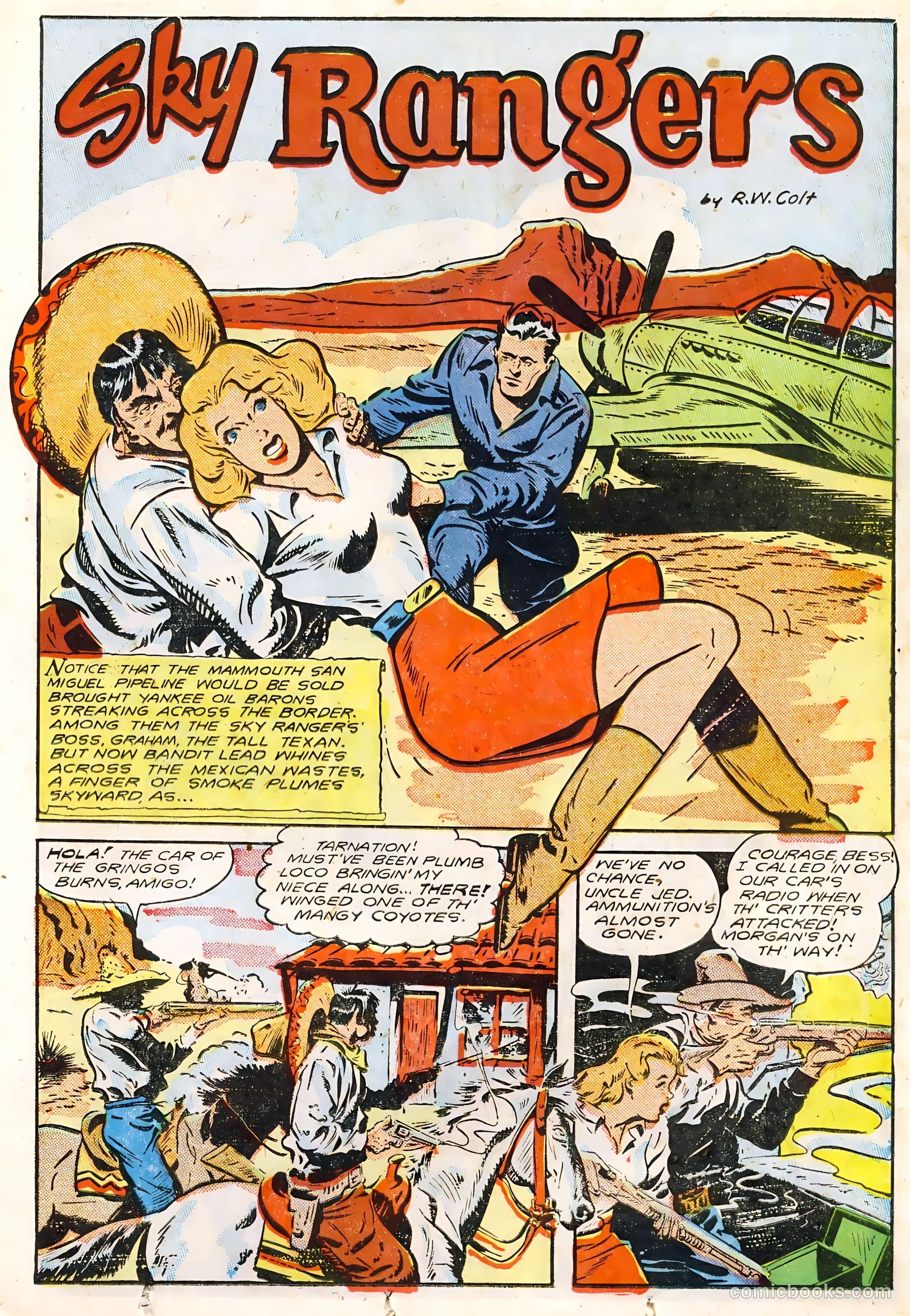 Rangers Comics #43 (1954) — page 19 of 52