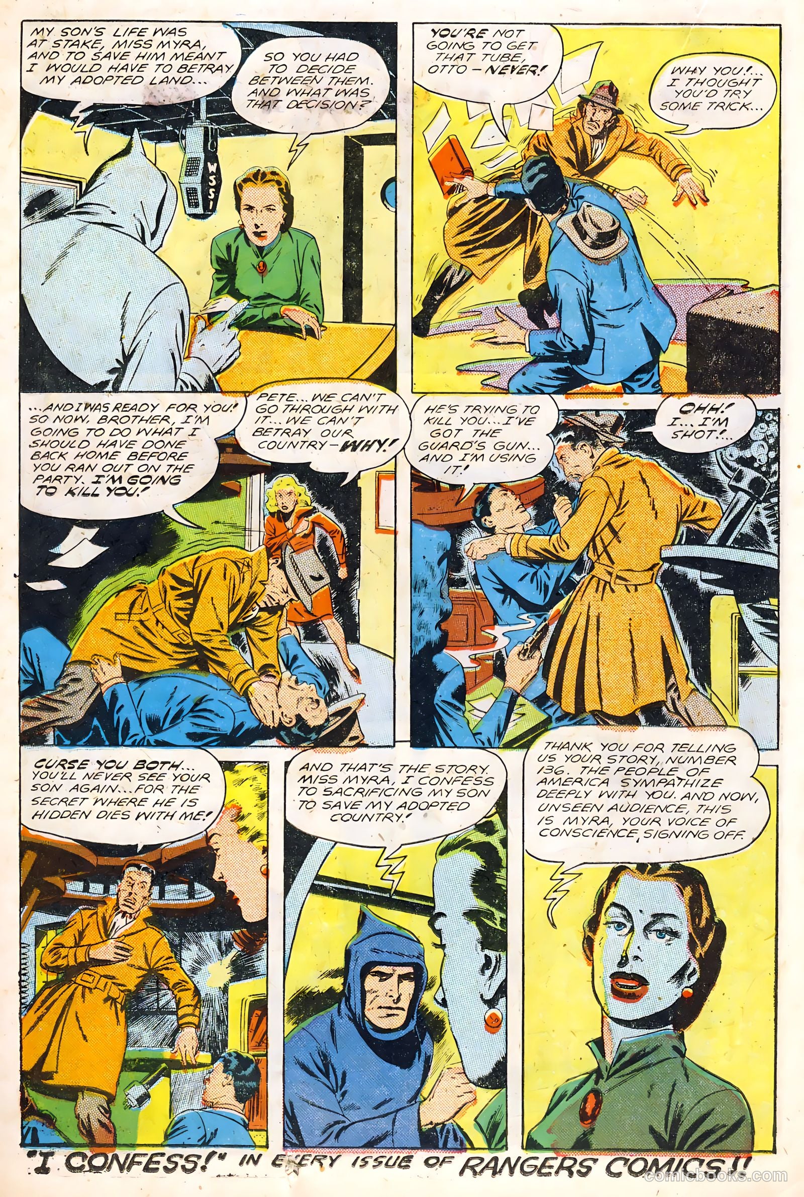 Rangers Comics #43 (1954) — page 34 of 52