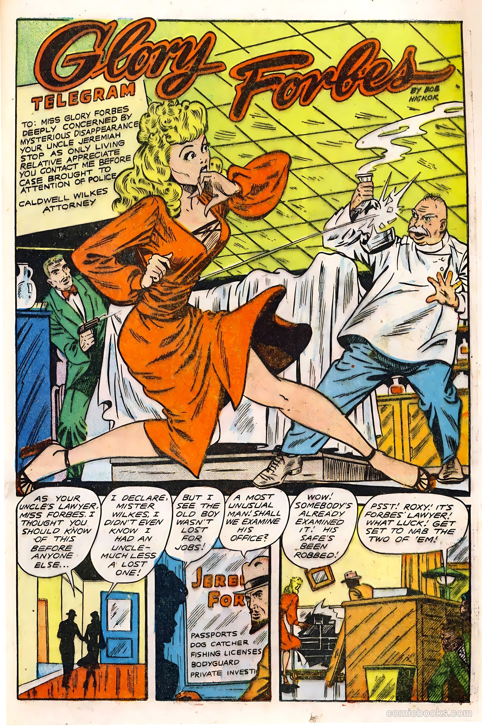 Rangers Comics #43 (1954) — page 35 of 52