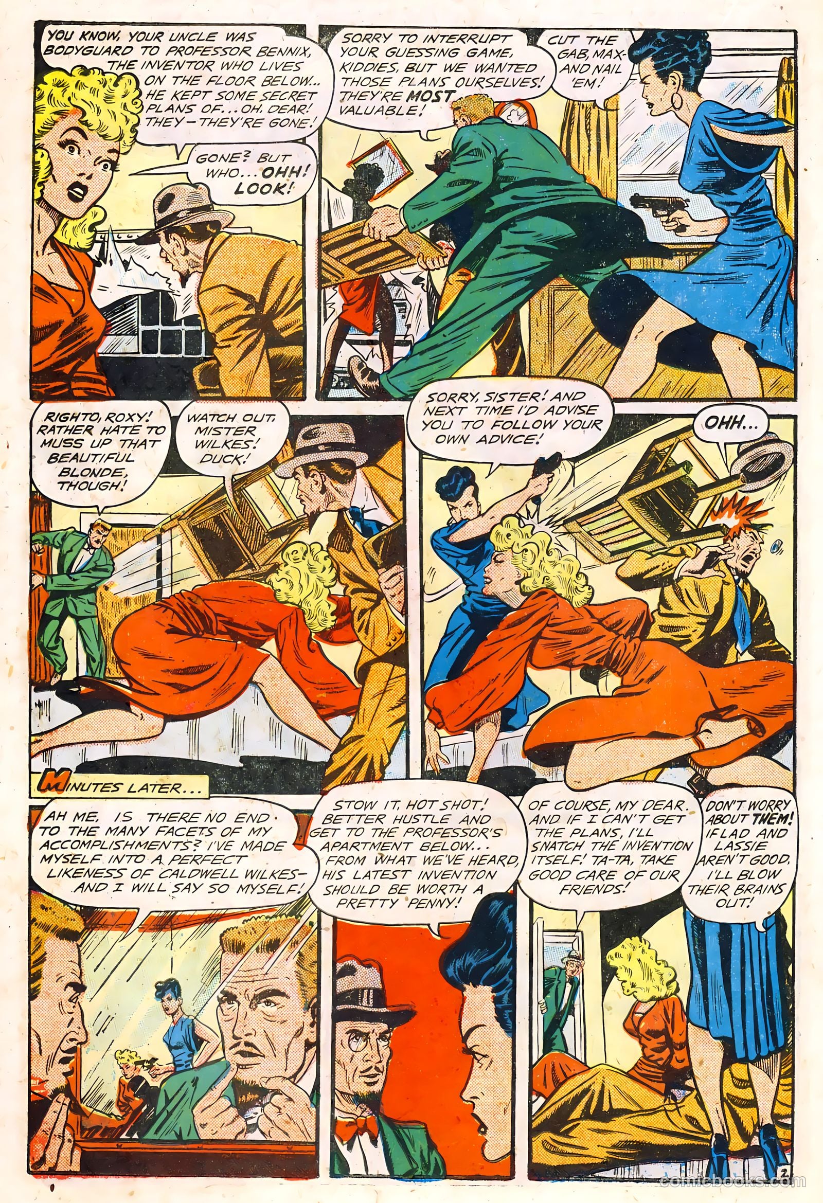 Rangers Comics #43 (1954) — page 36 of 52