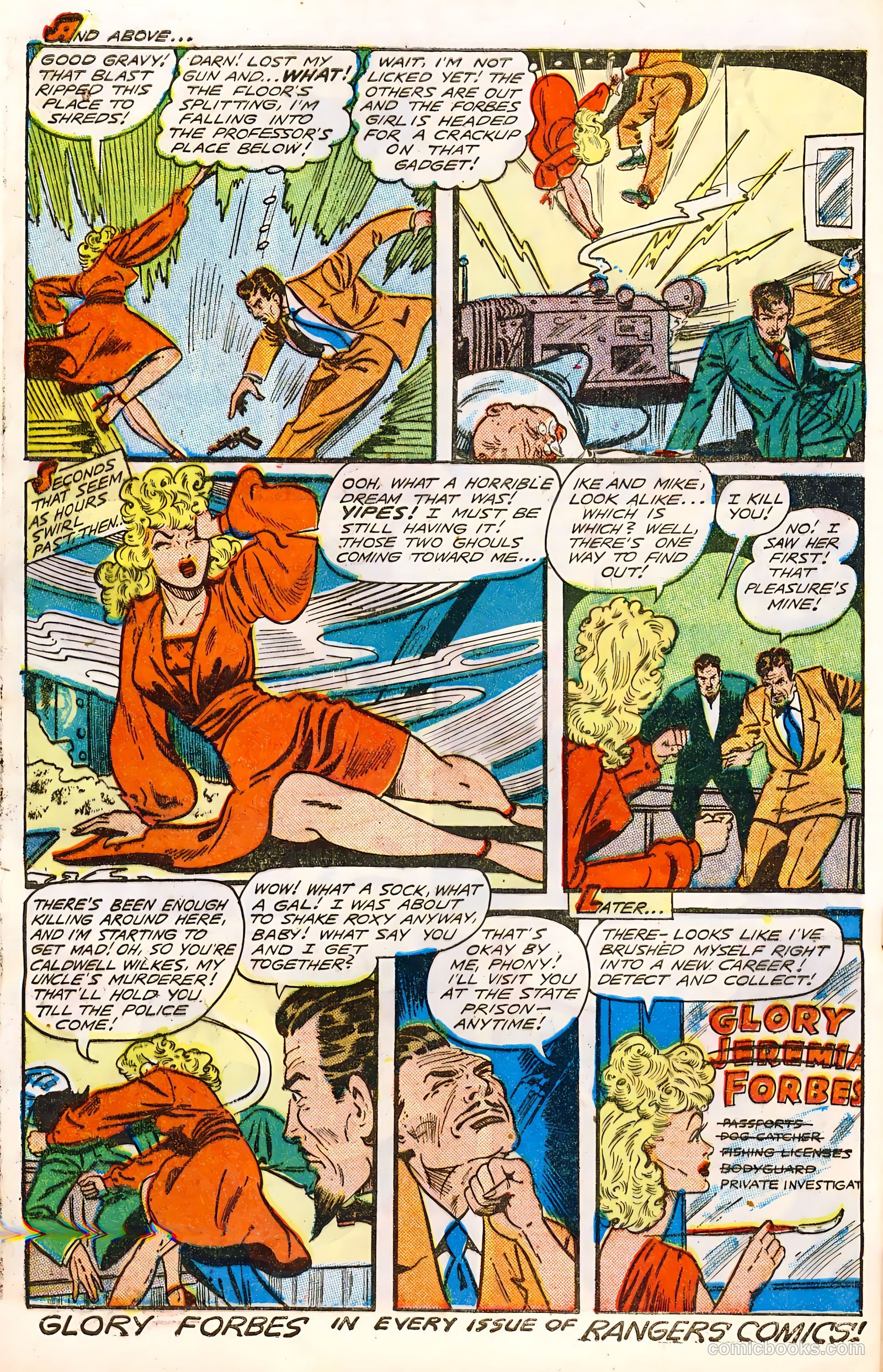 Rangers Comics #43 (1954) — page 40 of 52