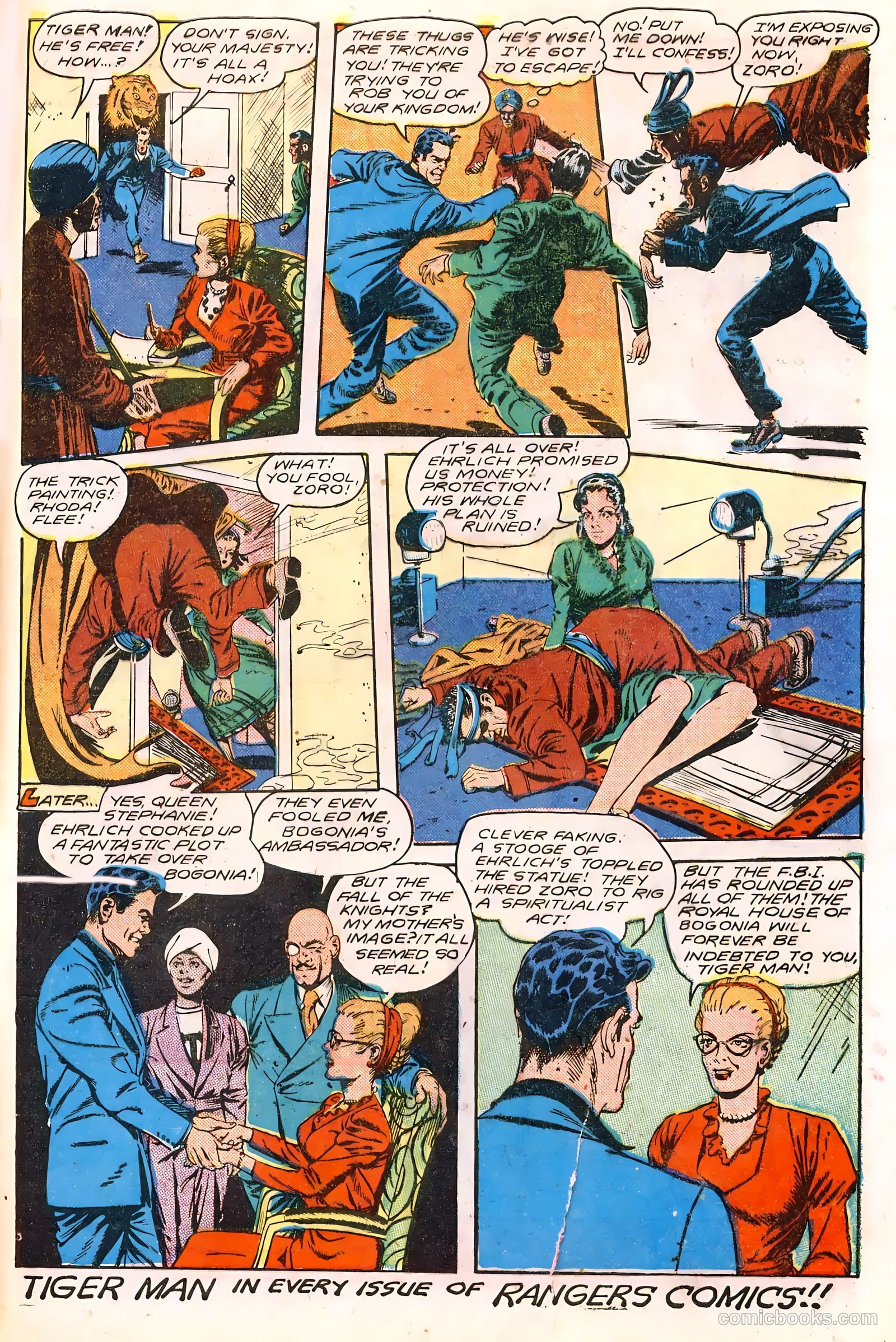Rangers Comics #43 (1954) — page 49 of 52