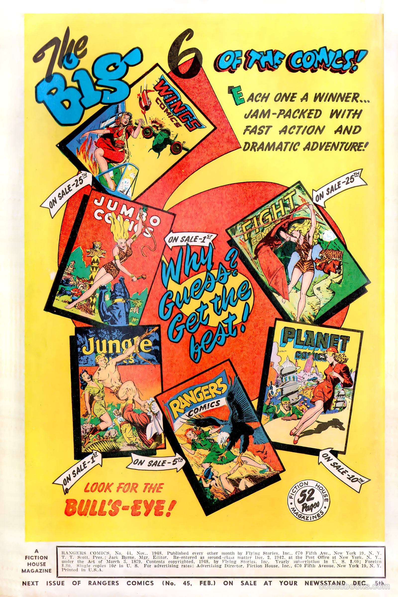 Rangers Comics #44 (1948) — page 2 of 53