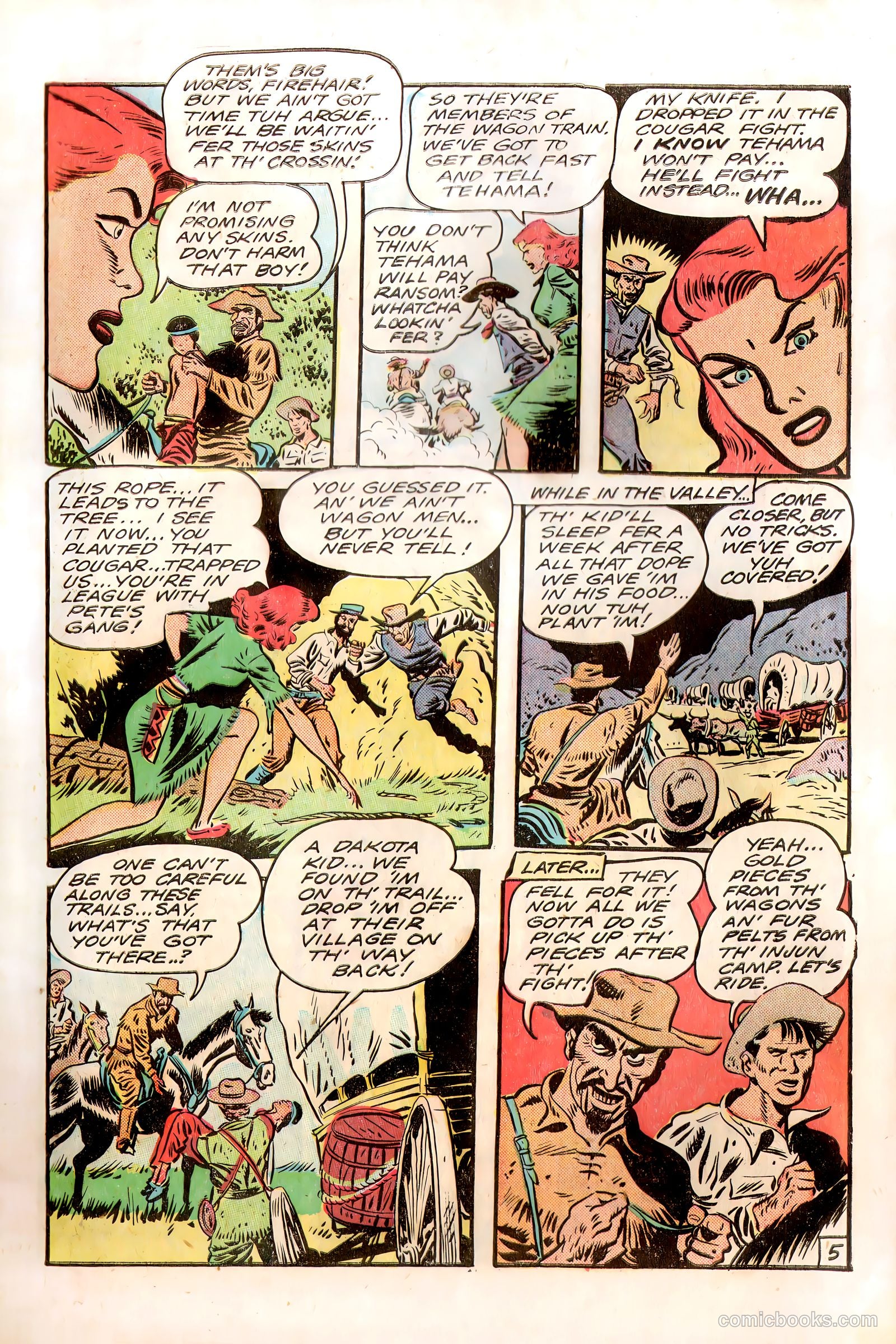 Rangers Comics #44 (1948) — page 7 of 53