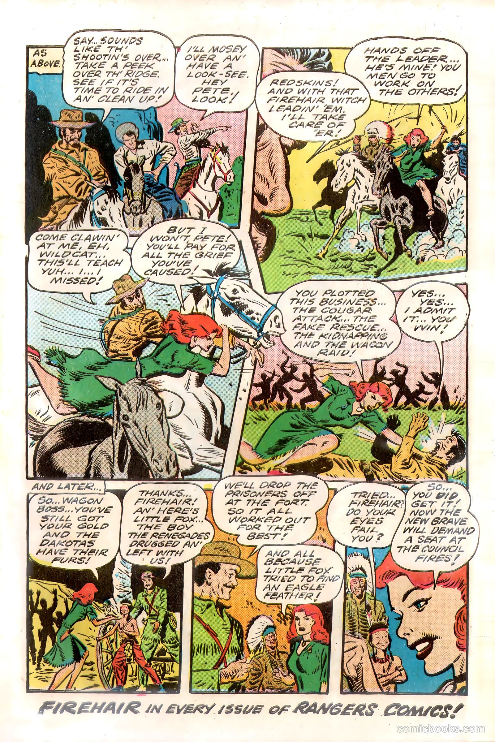Rangers Comics #44 (1948) — page 12 of 53