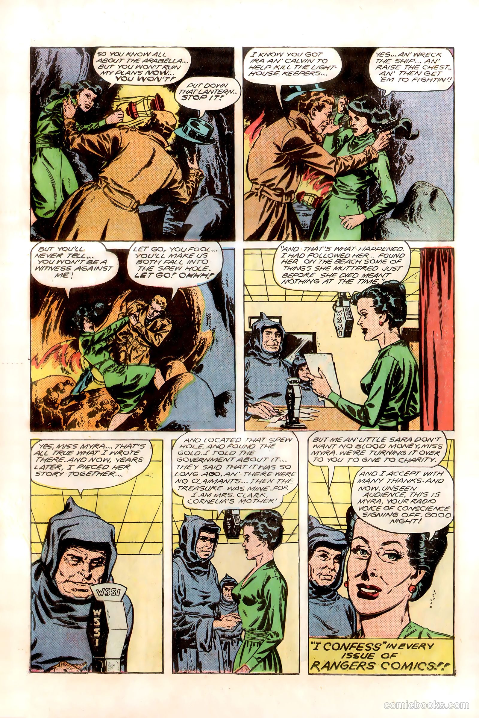 Rangers Comics #44 (1948) — page 34 of 53
