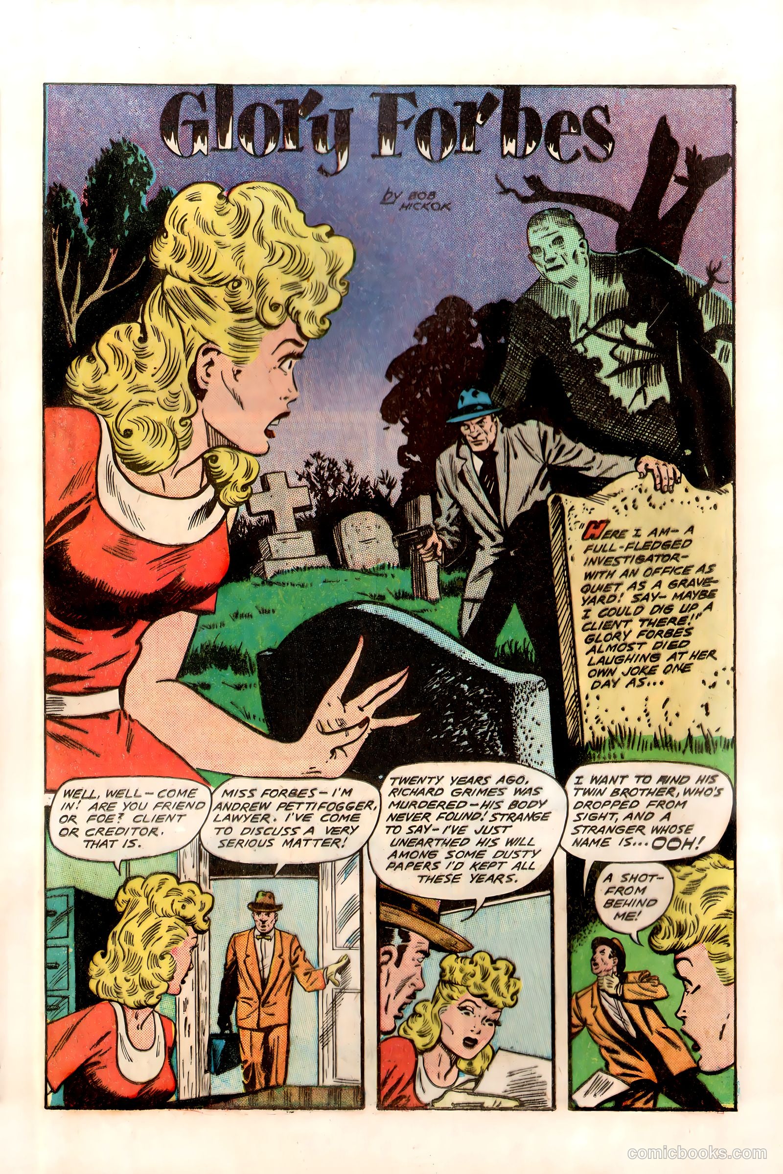 Rangers Comics #44 (1948) — page 35 of 53