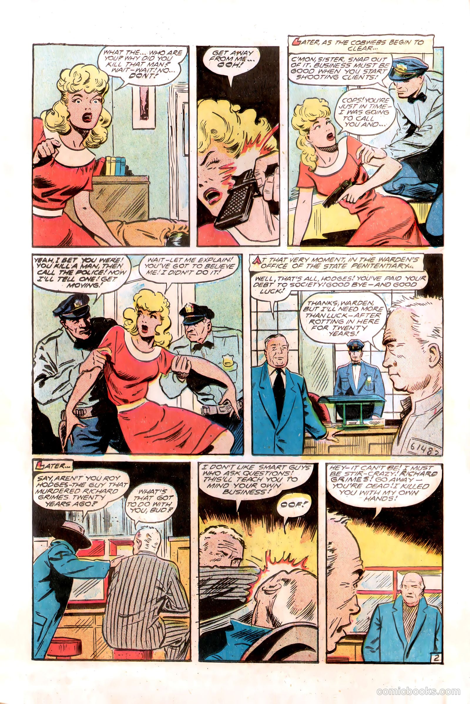 Rangers Comics #44 (1948) — page 36 of 53