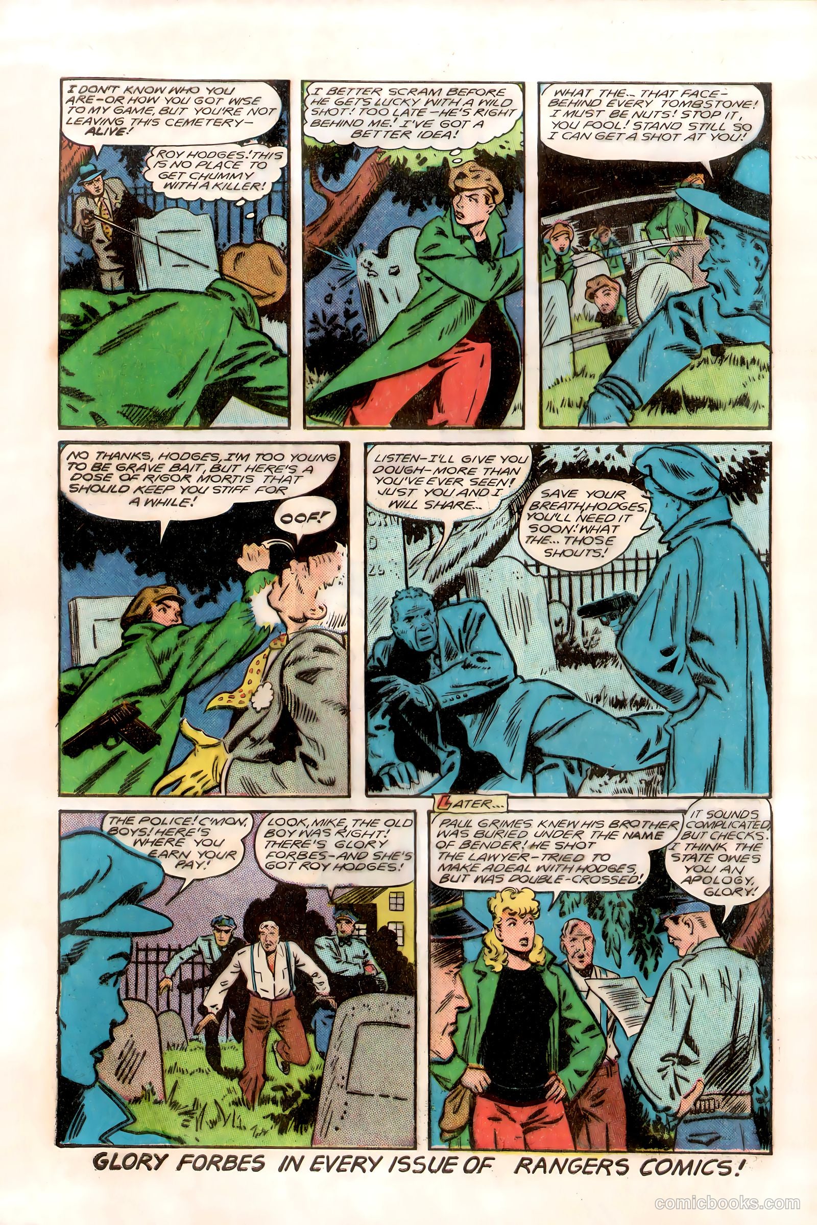 Rangers Comics #44 (1948) — page 40 of 53