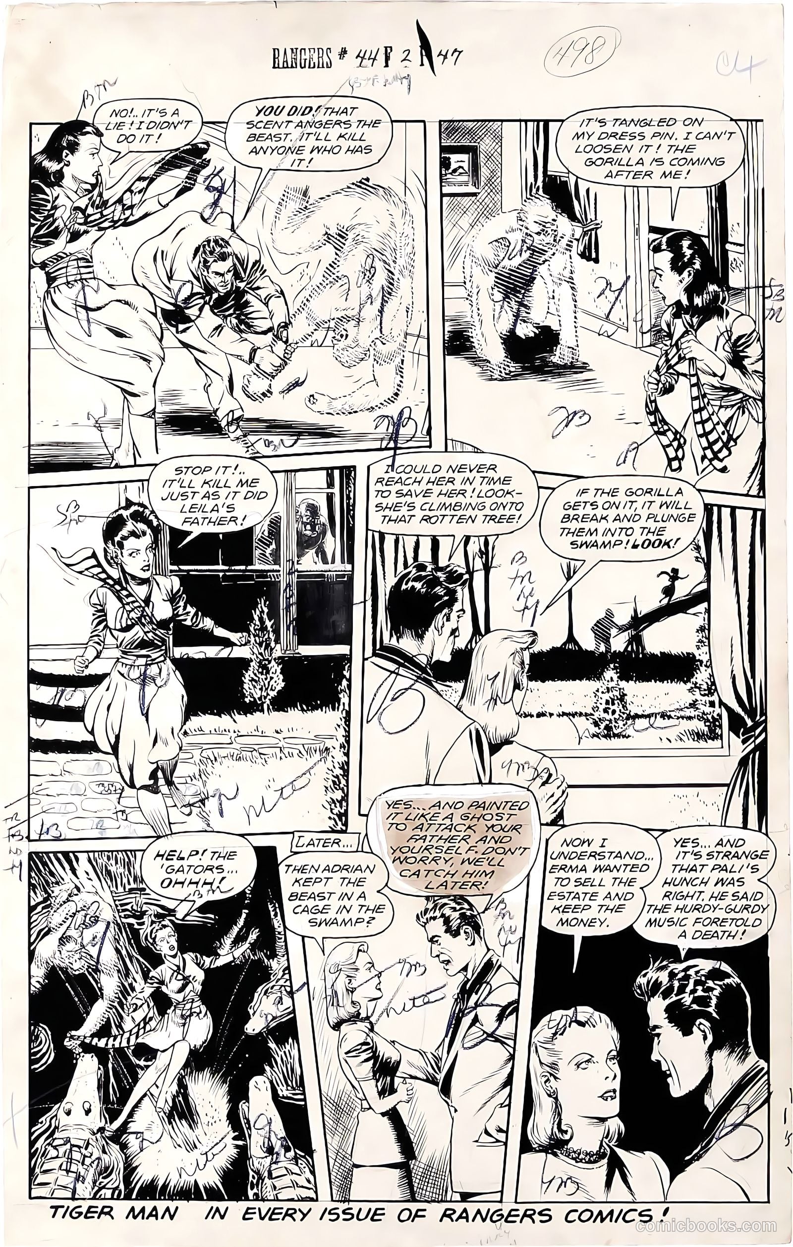 Rangers Comics #44 (1948) — page 50 of 53