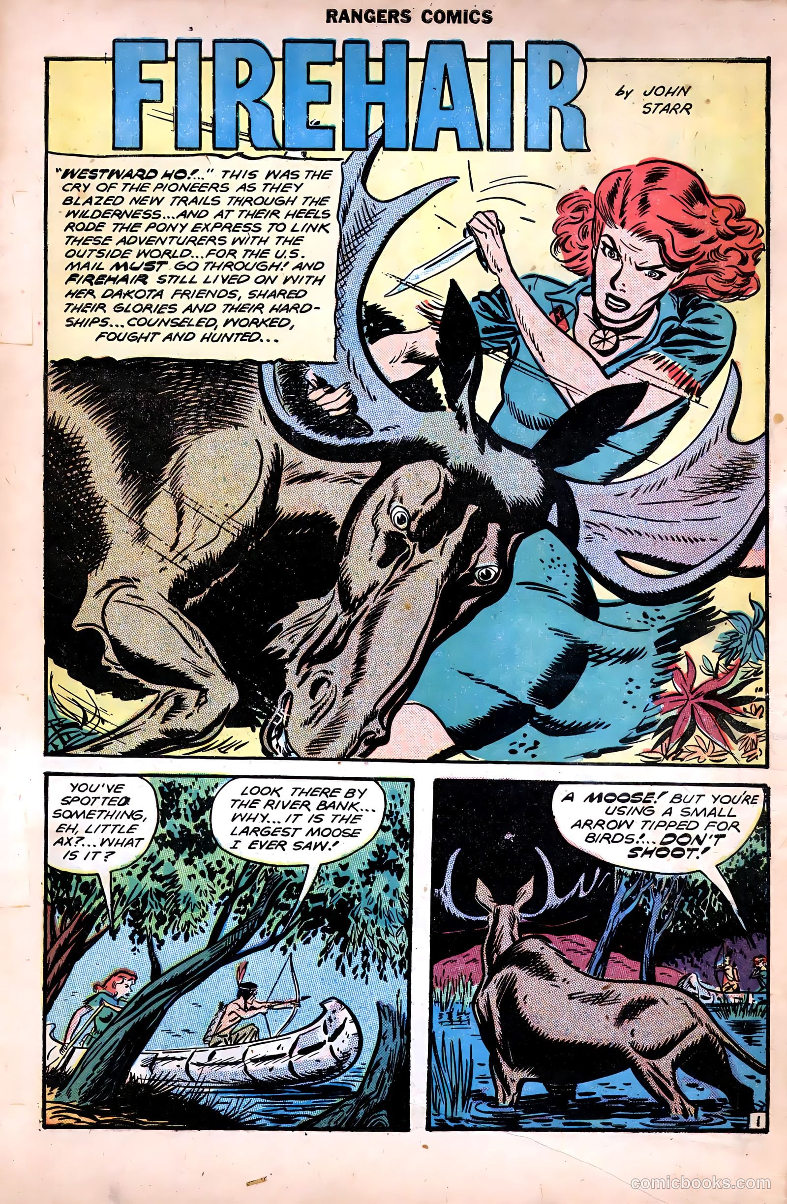 Rangers Comics #45 (1949) — page 3 of 52