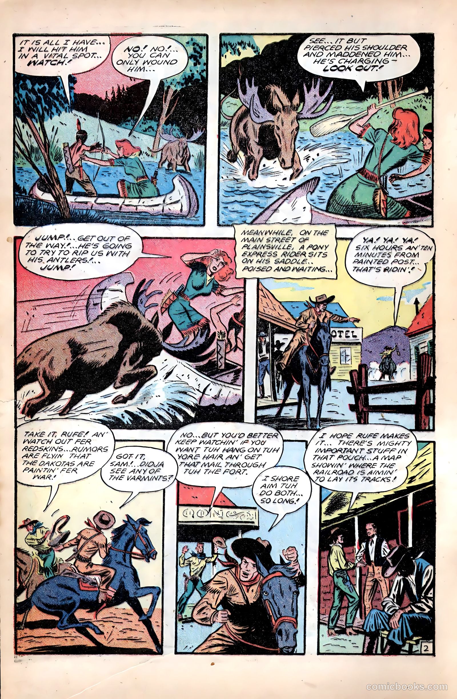 Rangers Comics #45 (1949) — page 4 of 52