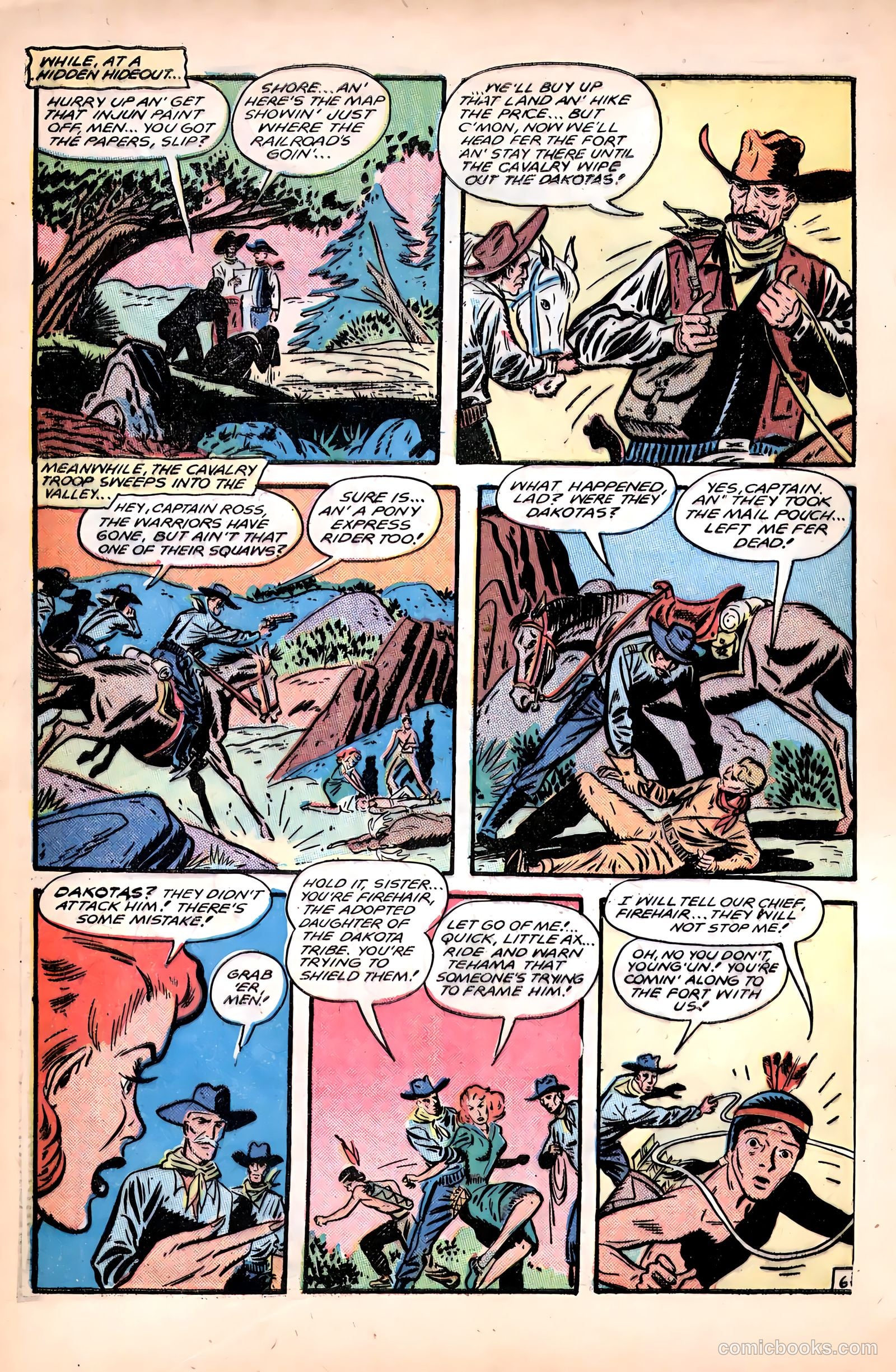 Rangers Comics #45 (1949) — page 8 of 52
