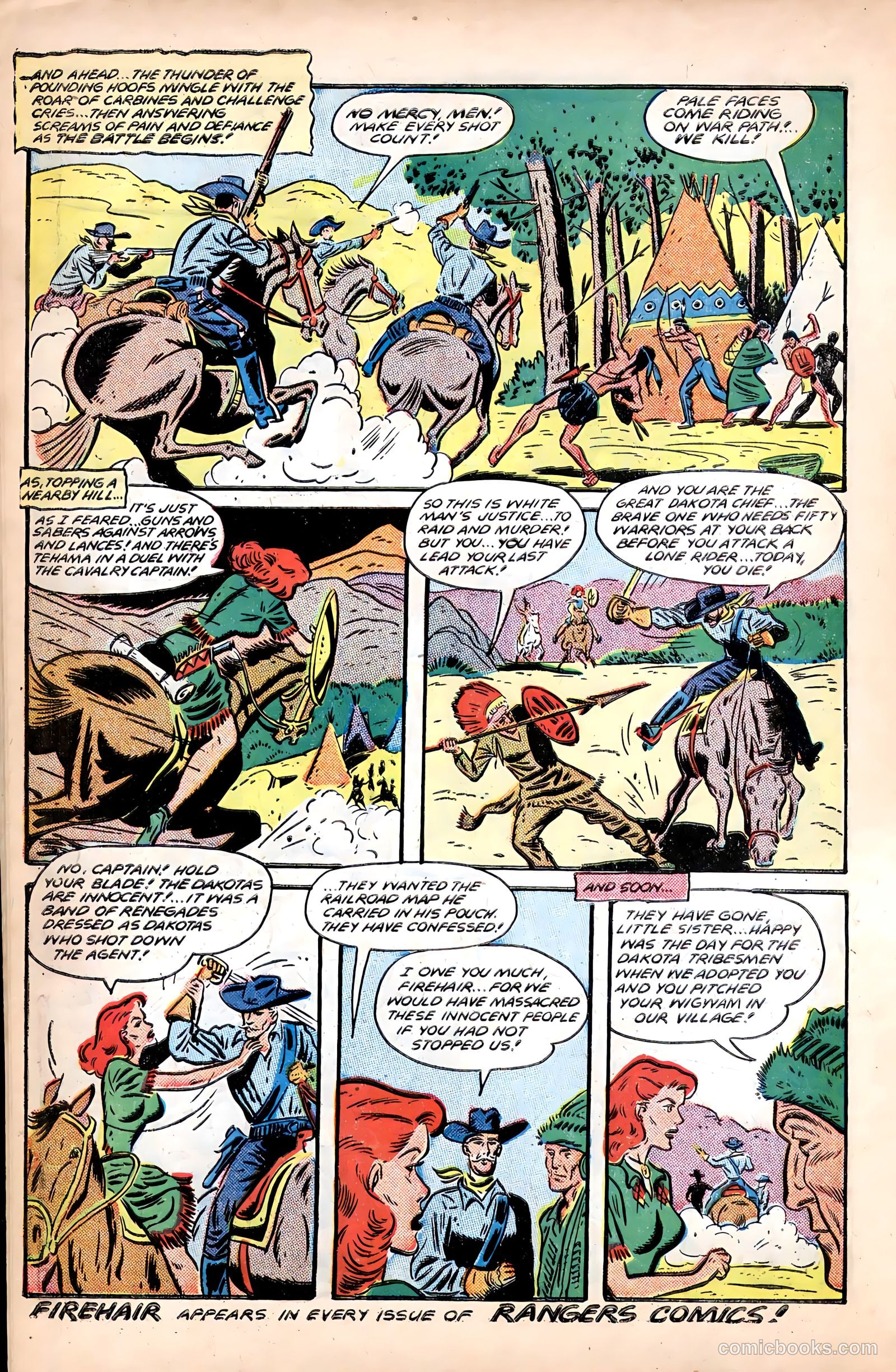 Rangers Comics #45 (1949) — page 12 of 52