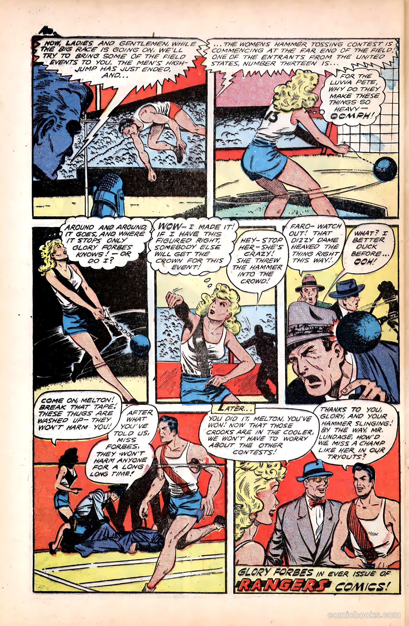 Rangers Comics #45 (1949) — page 40 of 52