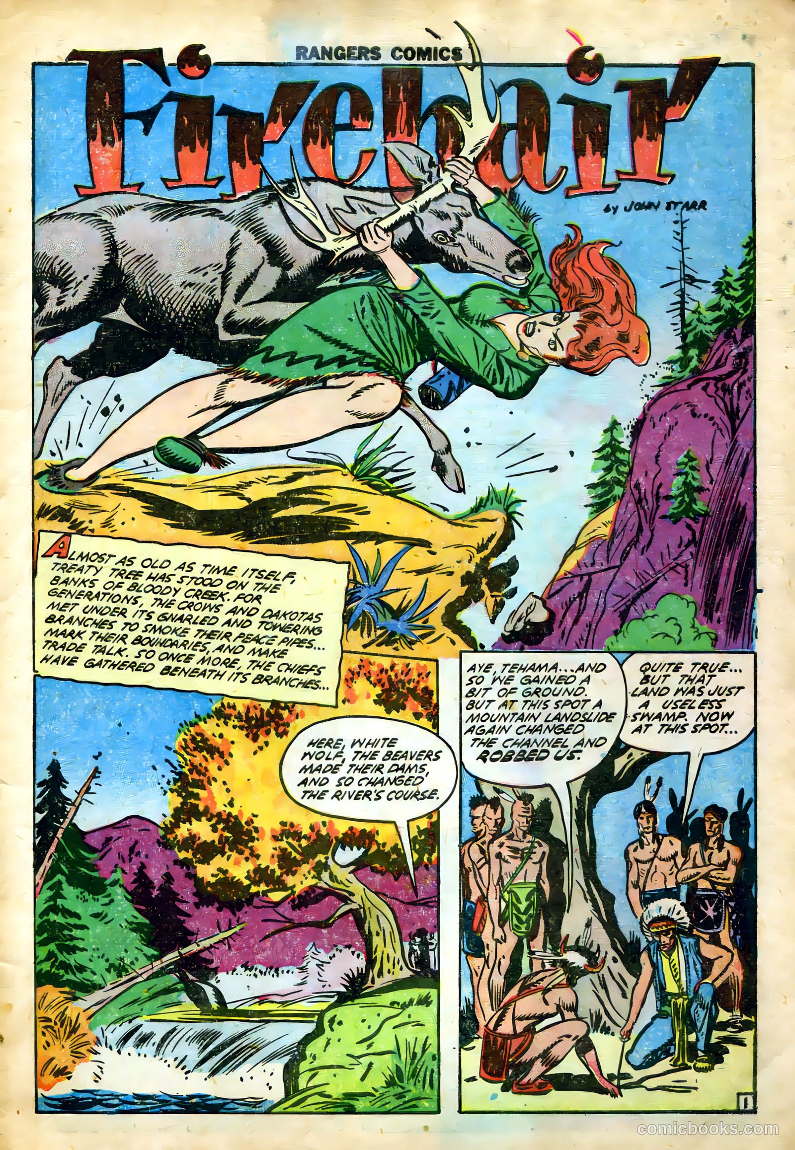 Rangers Comics #46 (1949) — page 3 of 52