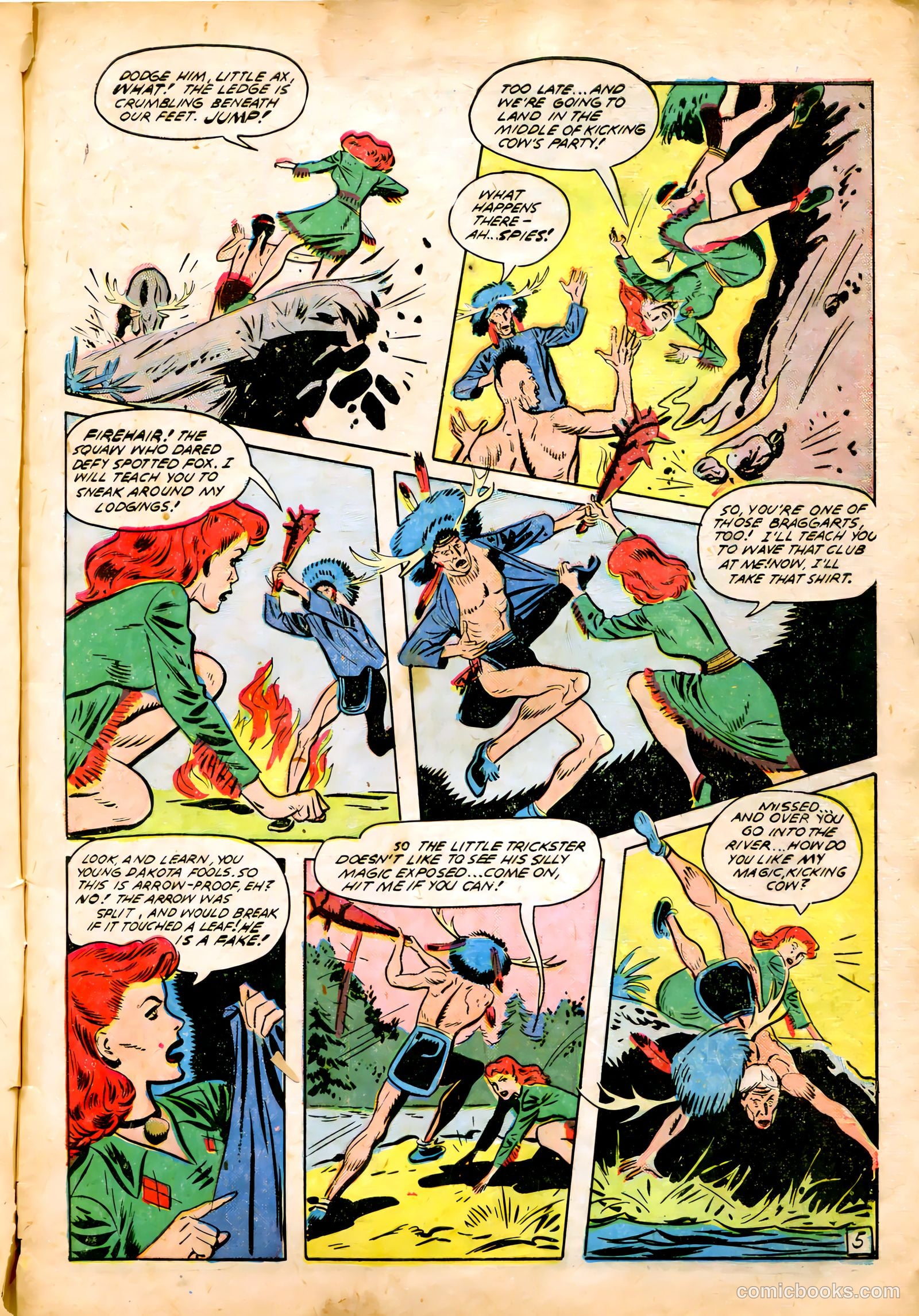 Rangers Comics #46 (1949) — page 7 of 52