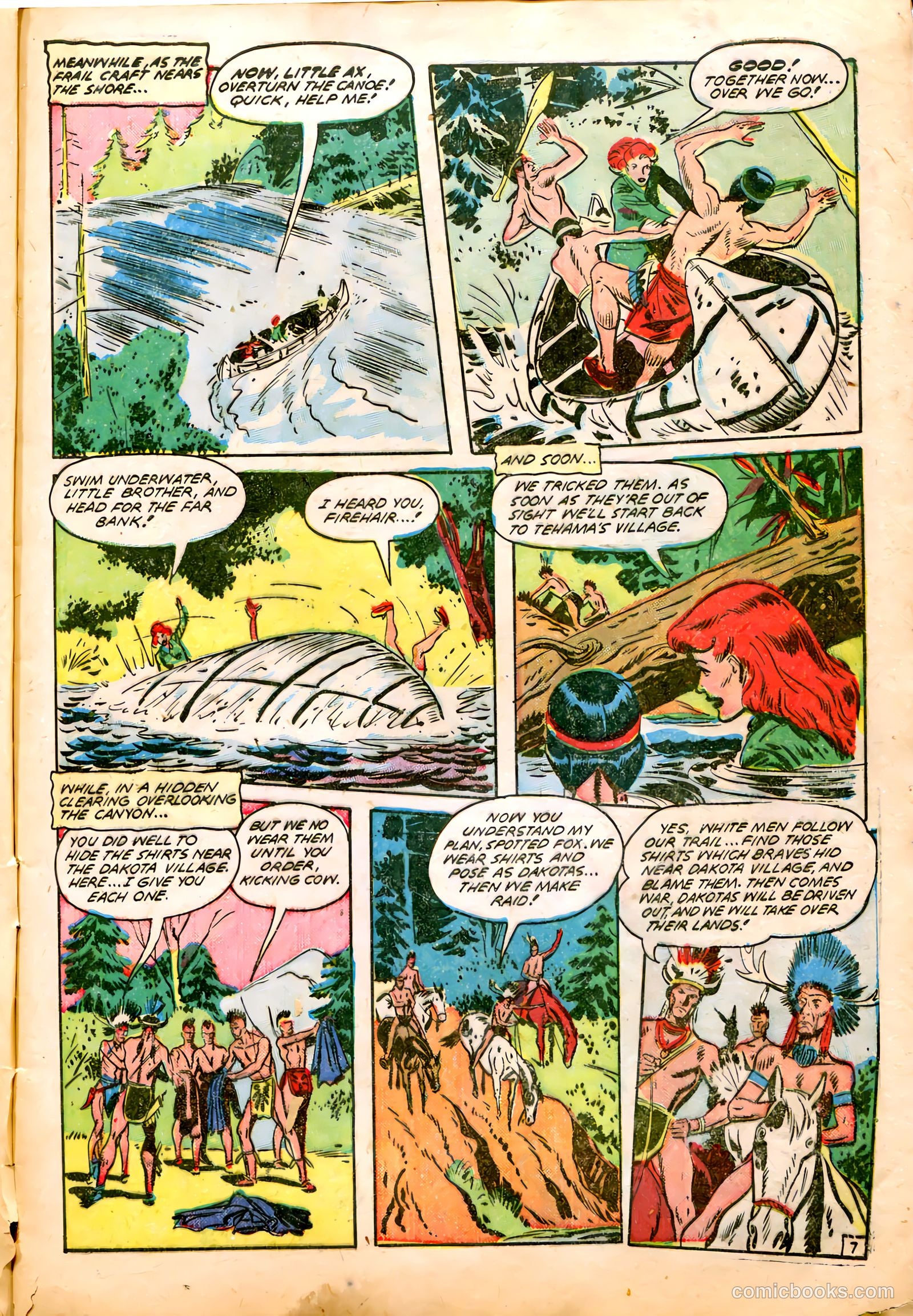 Rangers Comics #46 (1949) — page 9 of 52