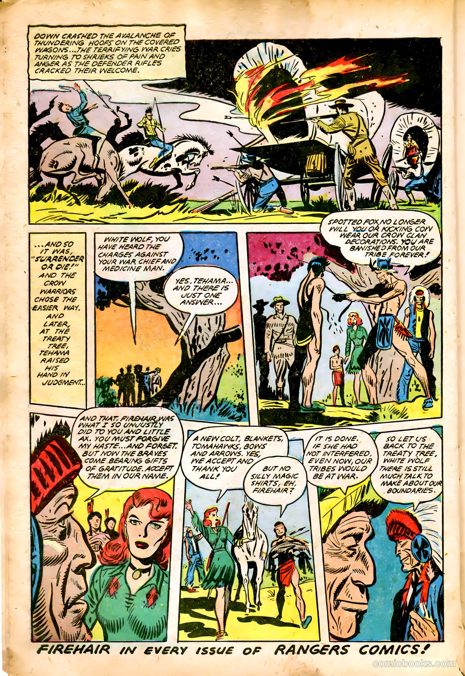 Rangers Comics #46 (1949) — page 12 of 52