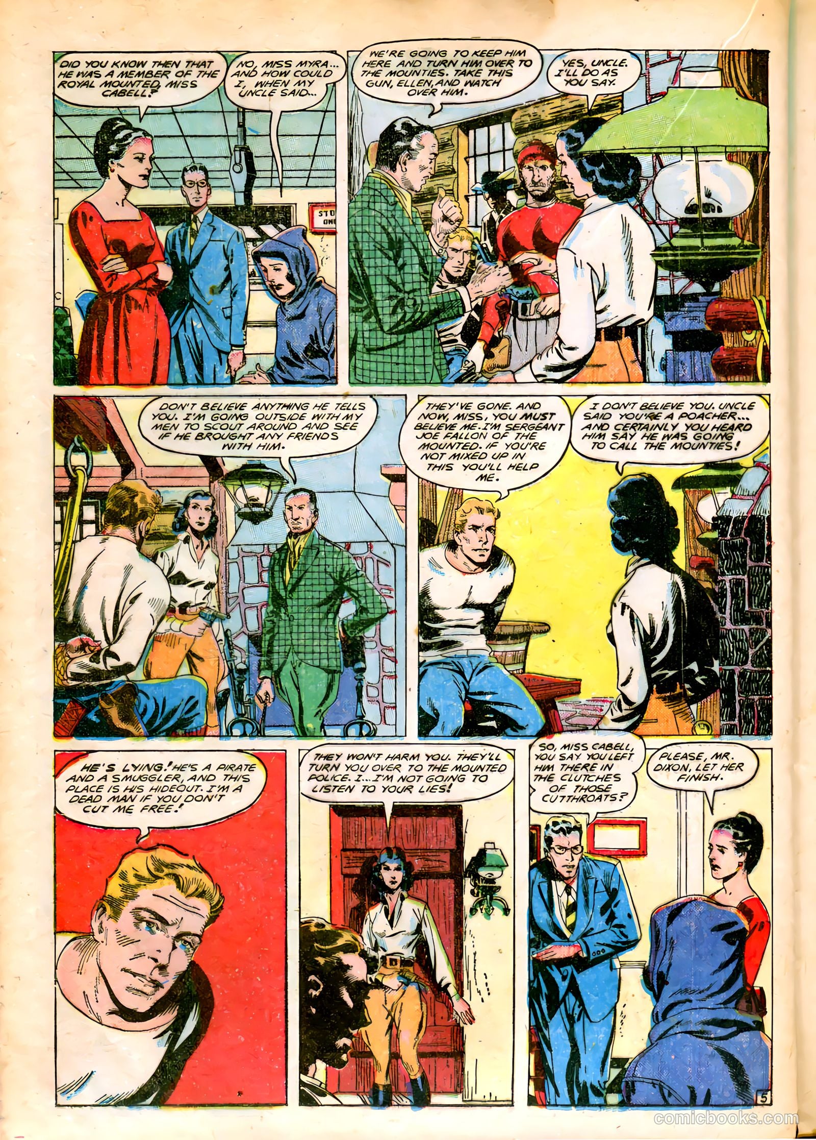 Rangers Comics #46 (1949) — page 32 of 52