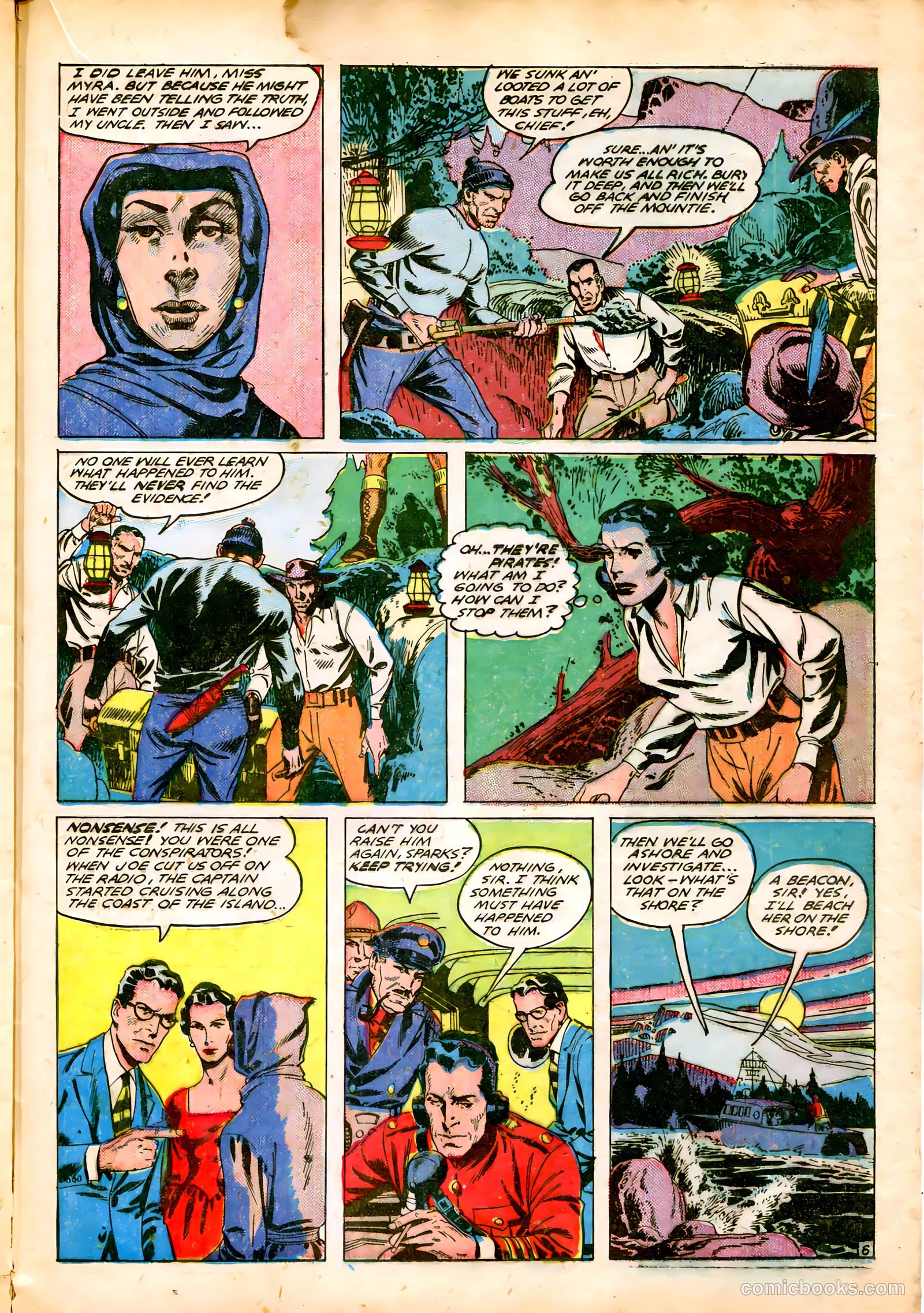 Rangers Comics #46 (1949) — page 33 of 52