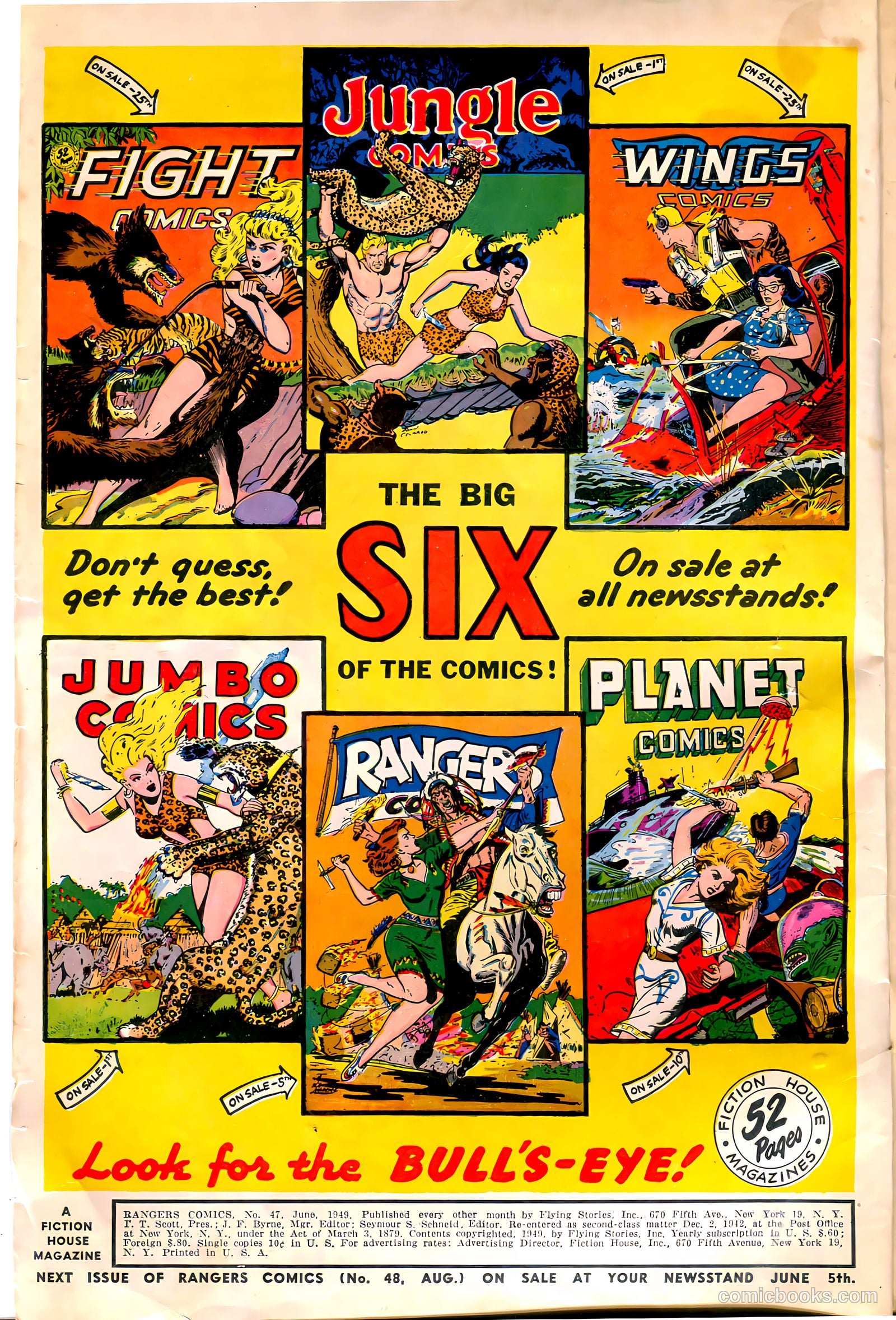Rangers Comics #47 (1949) — page 2 of 52