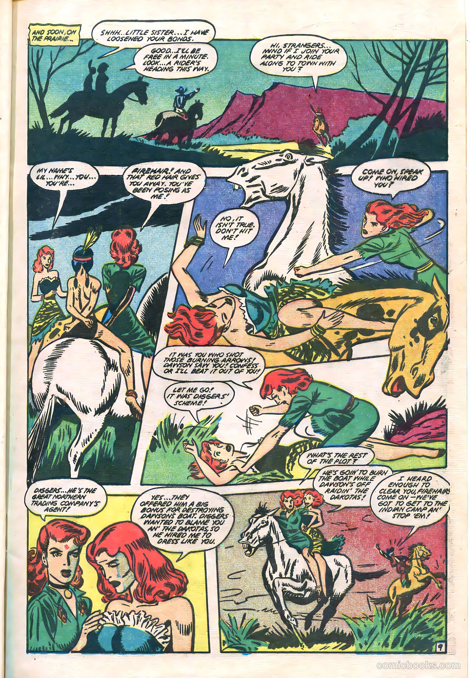 Rangers Comics #47 (1949) — page 11 of 52