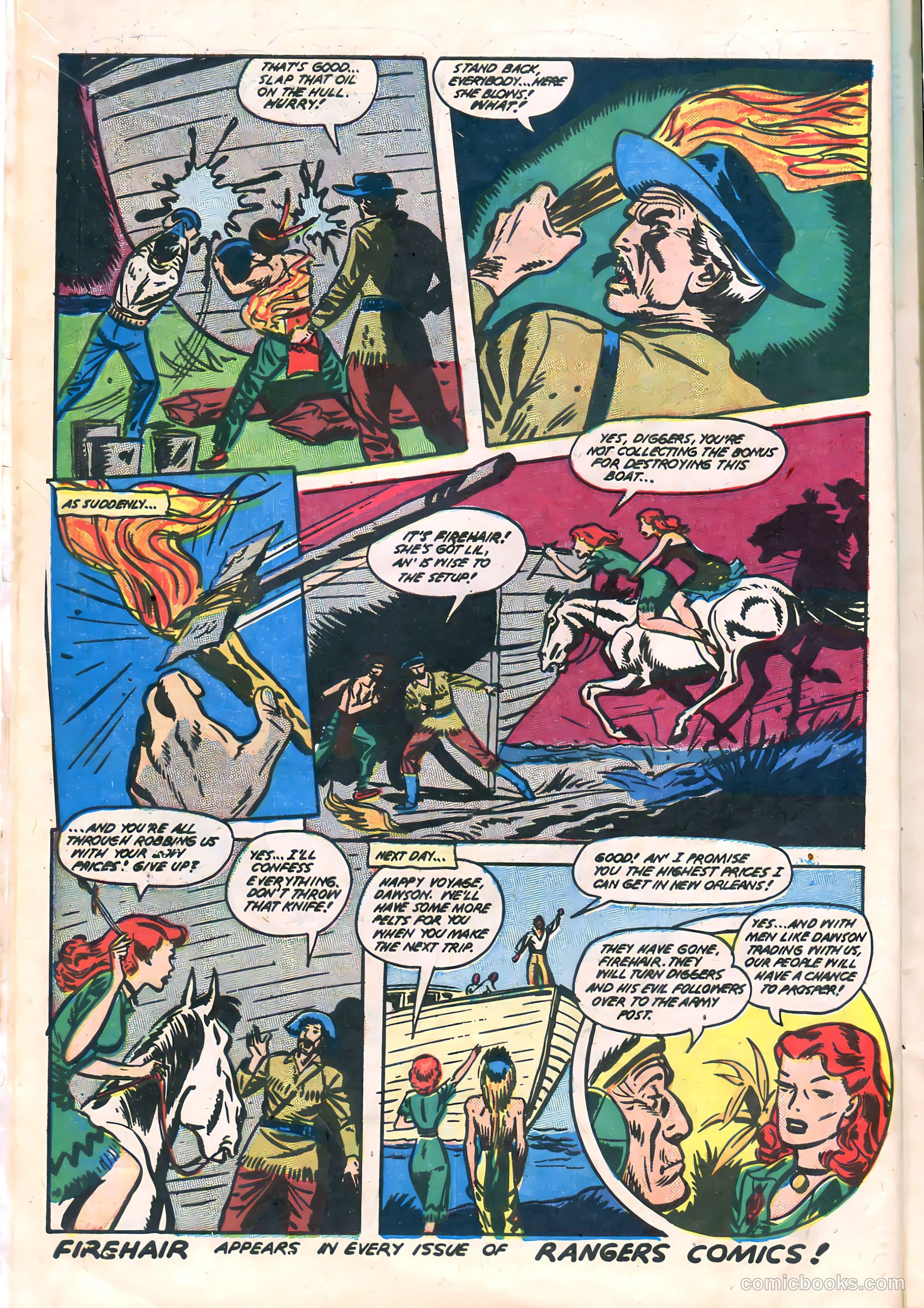 Rangers Comics #47 (1949) — page 14 of 52
