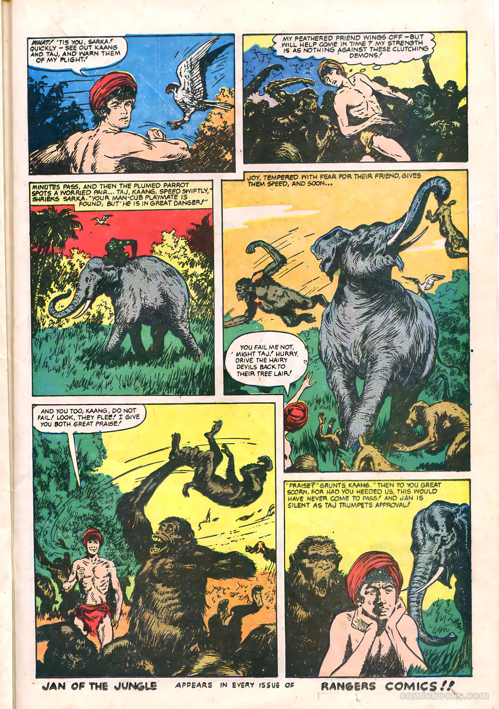 Rangers Comics #47 (1949) — page 31 of 52