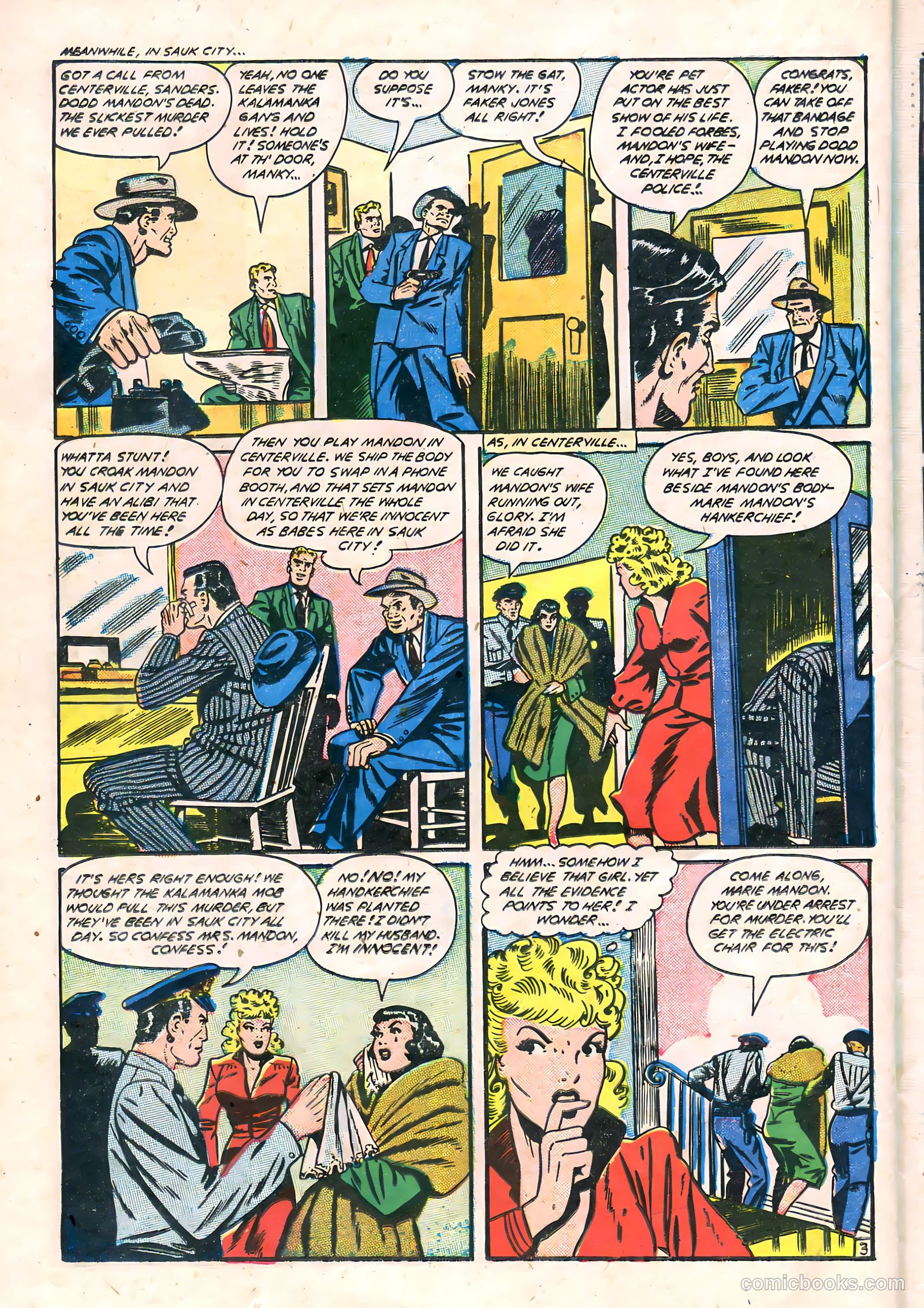 Rangers Comics #47 (1949) — page 34 of 52