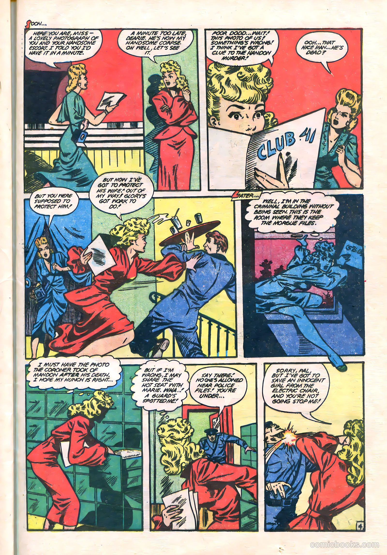 Rangers Comics #47 (1949) — page 35 of 52