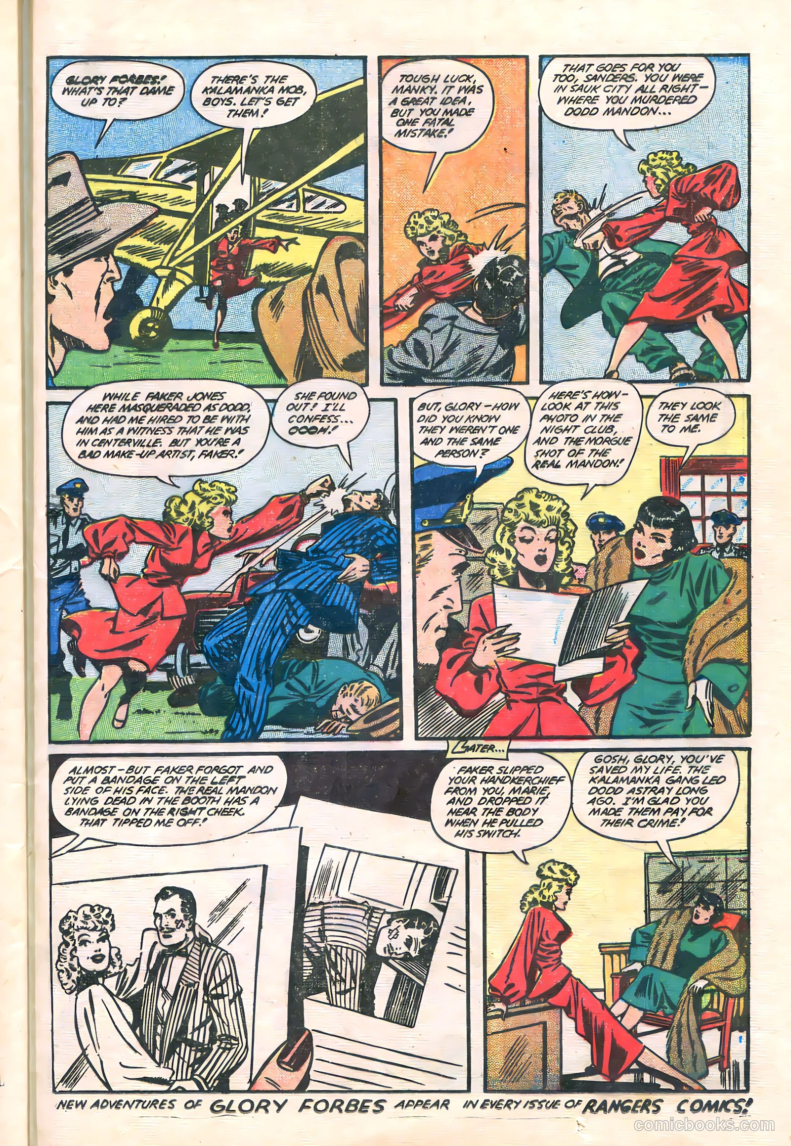Rangers Comics #47 (1949) — page 37 of 52