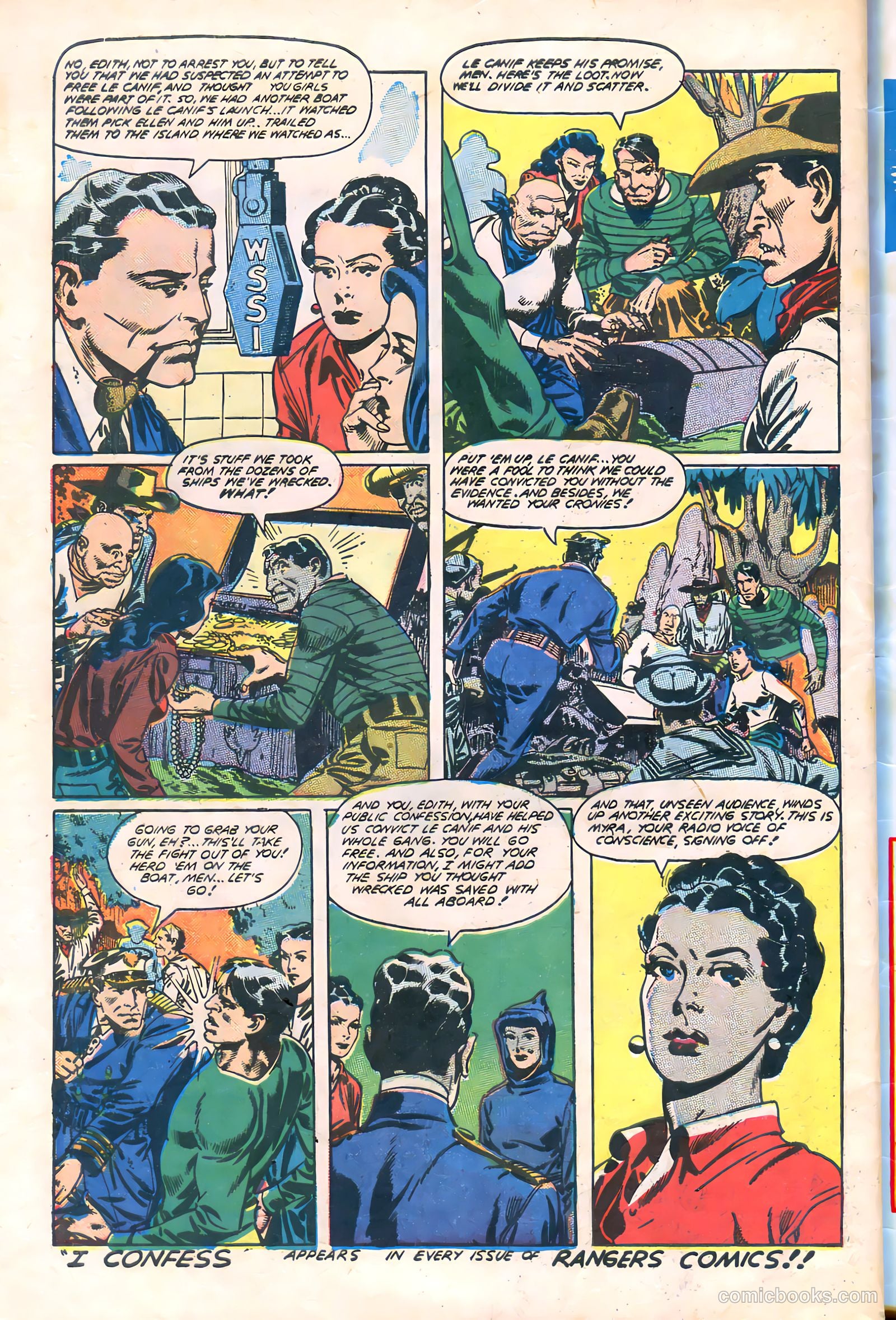 Rangers Comics #47 (1949) — page 50 of 52