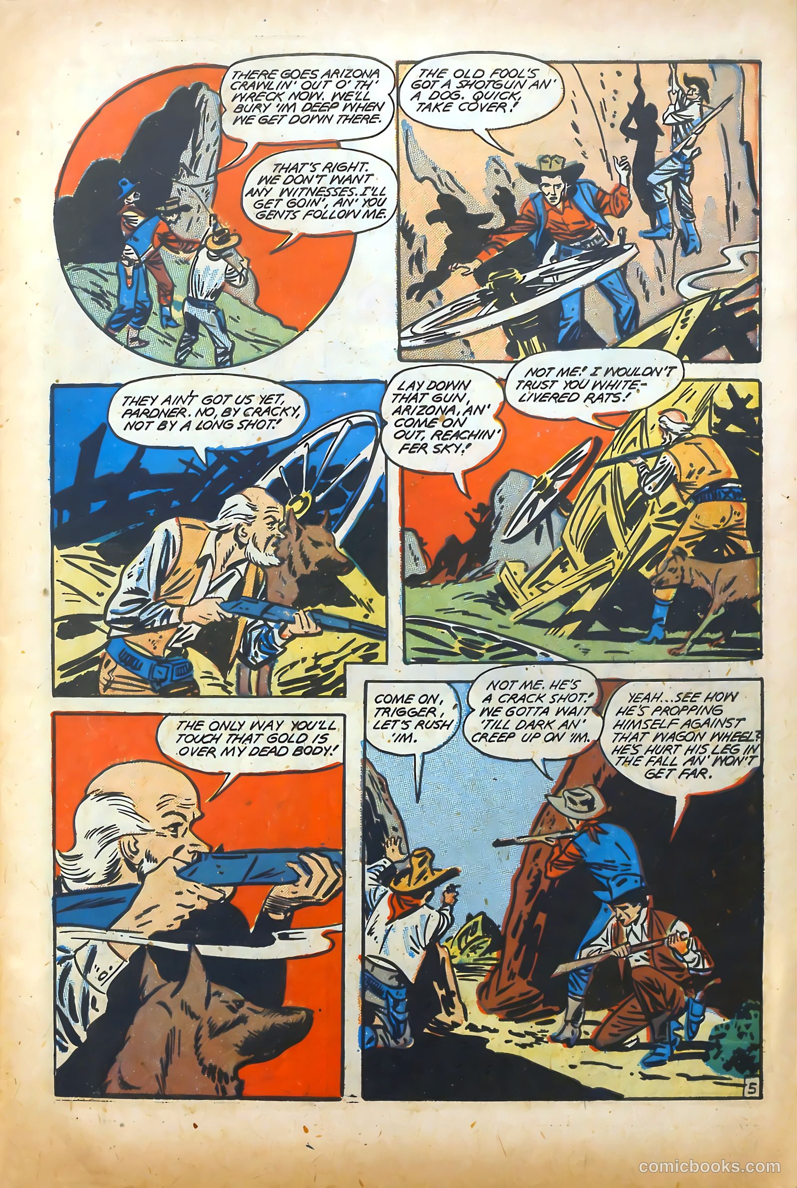 Rangers Comics #48 (1949) — page 7 of 52