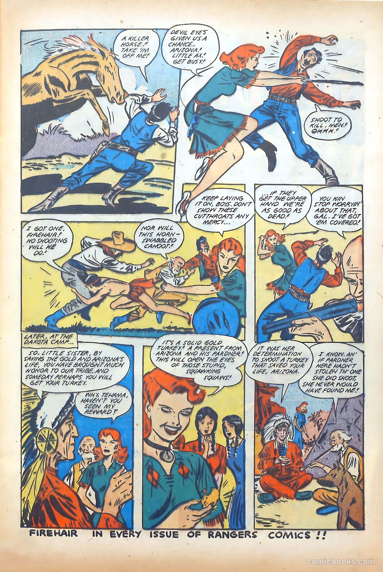 Rangers Comics #48 (1949) — page 13 of 52