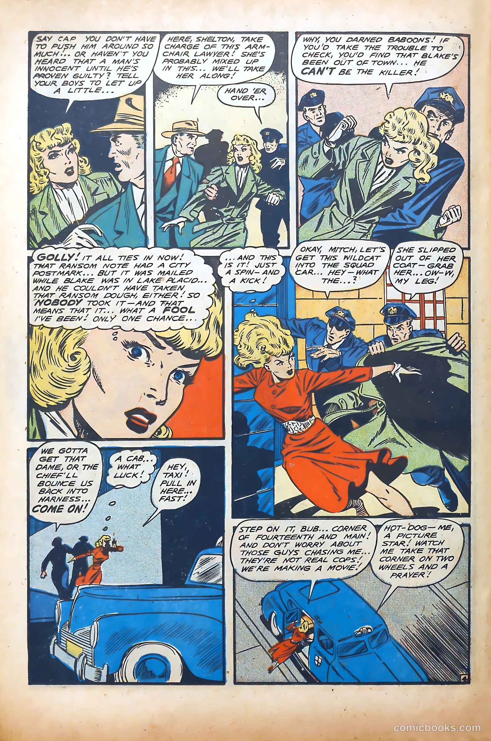 Rangers Comics #48 (1949) — page 34 of 52