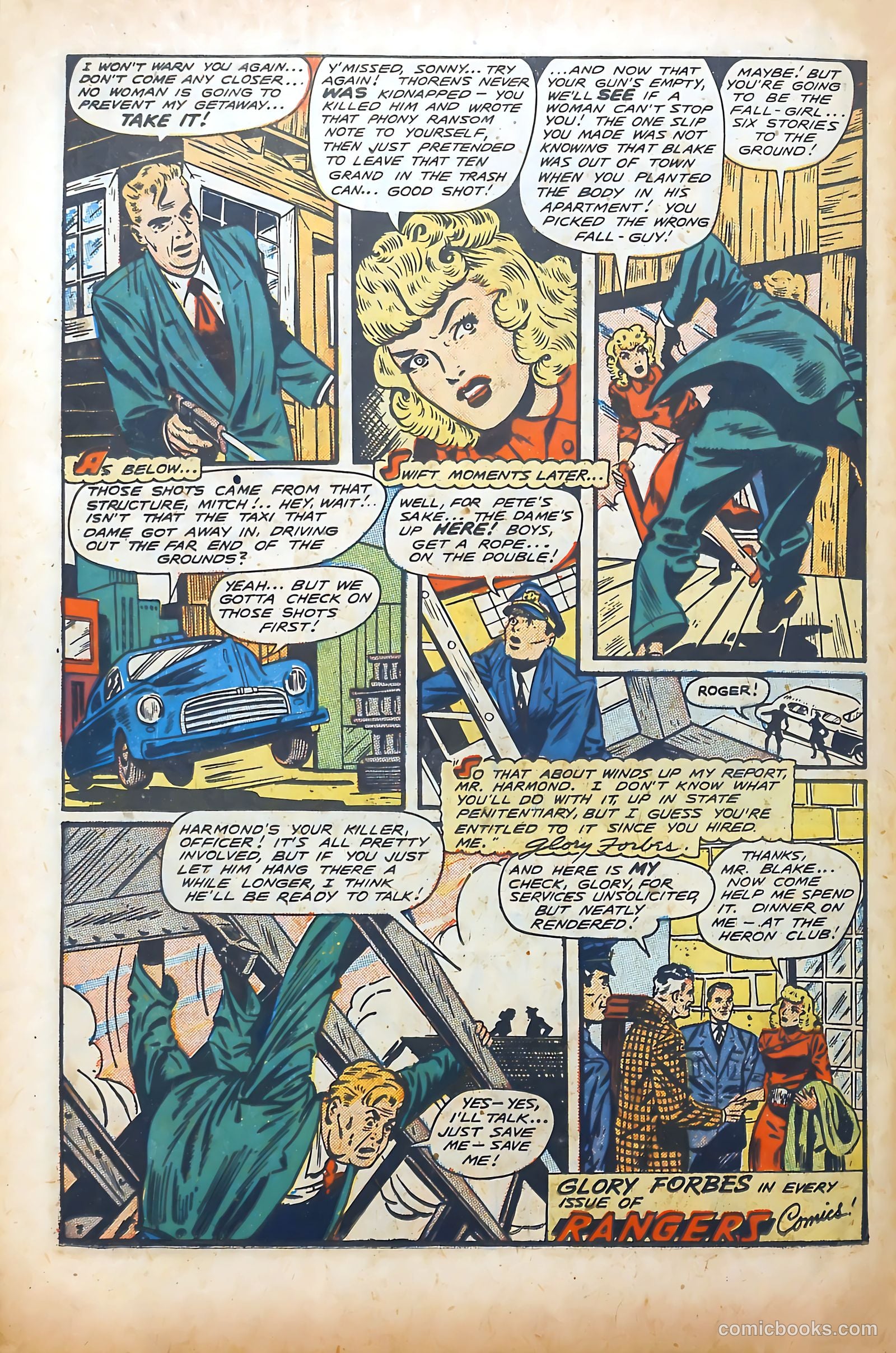 Rangers Comics #48 (1949) — page 36 of 52